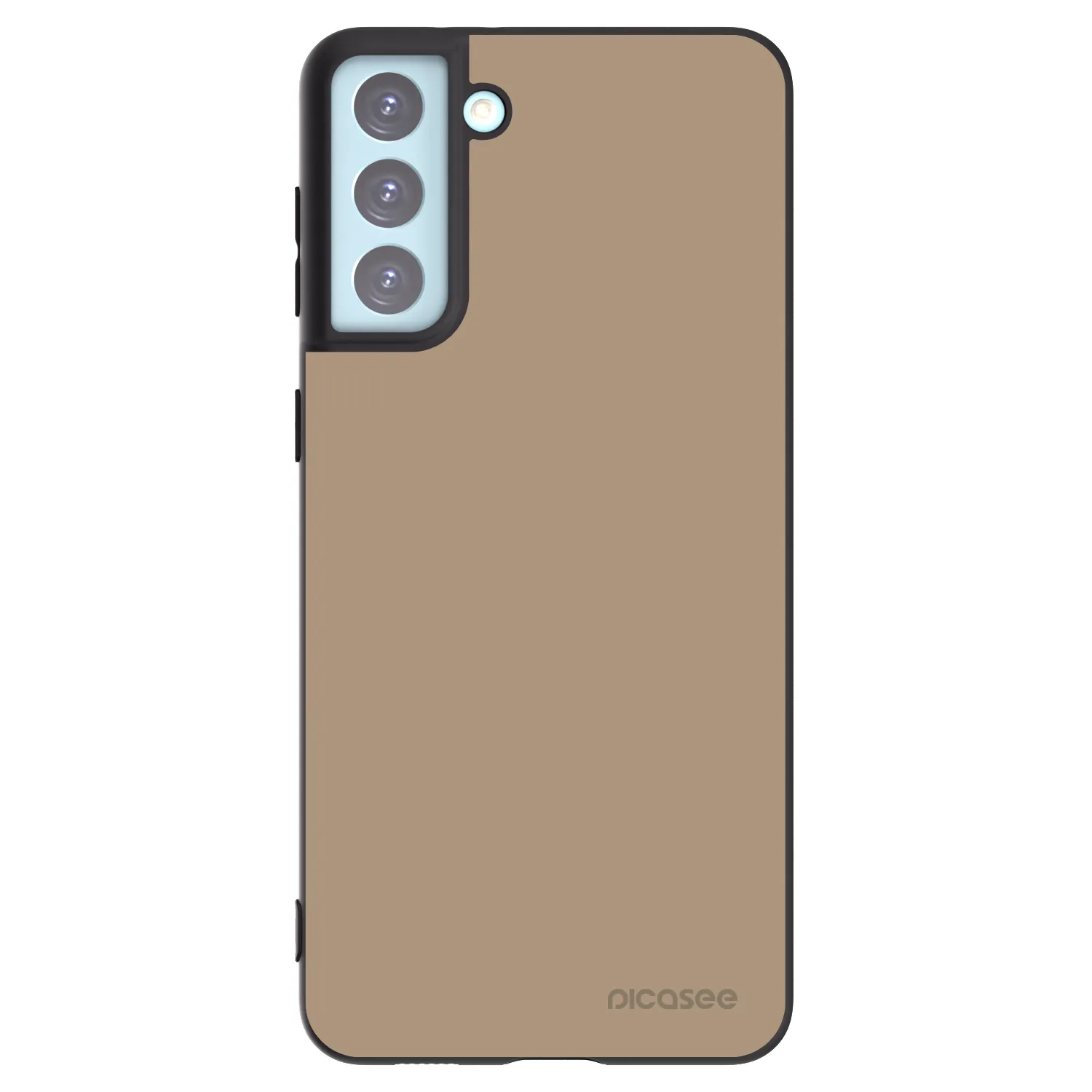 Picasee silikónový čierny obal pre Samsung Galaxy S21+ 5G G996F - Soft Sand