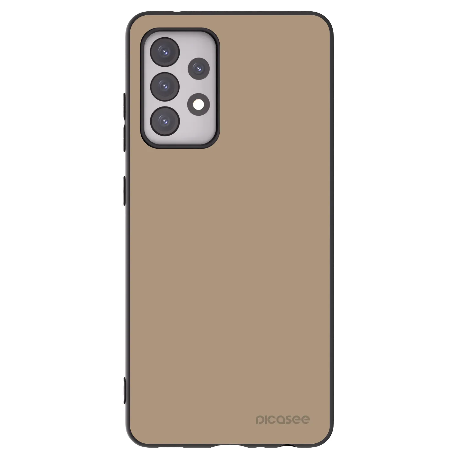 Picasee silikónový čierny obal pre Samsung Galaxy A52 5G A525F - Soft Sand