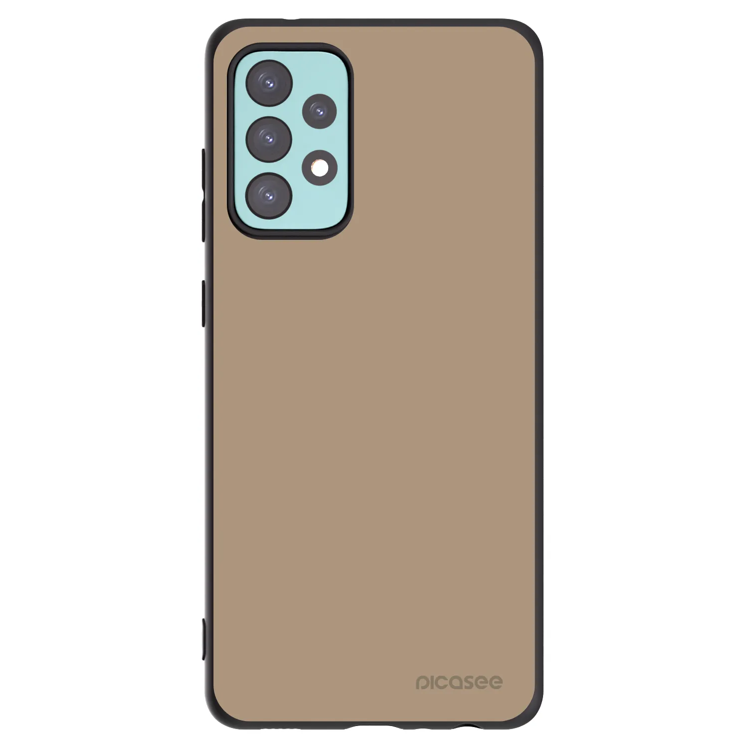 Picasee silikónový čierny obal pre Samsung Galaxy A72 A725F - Soft Sand