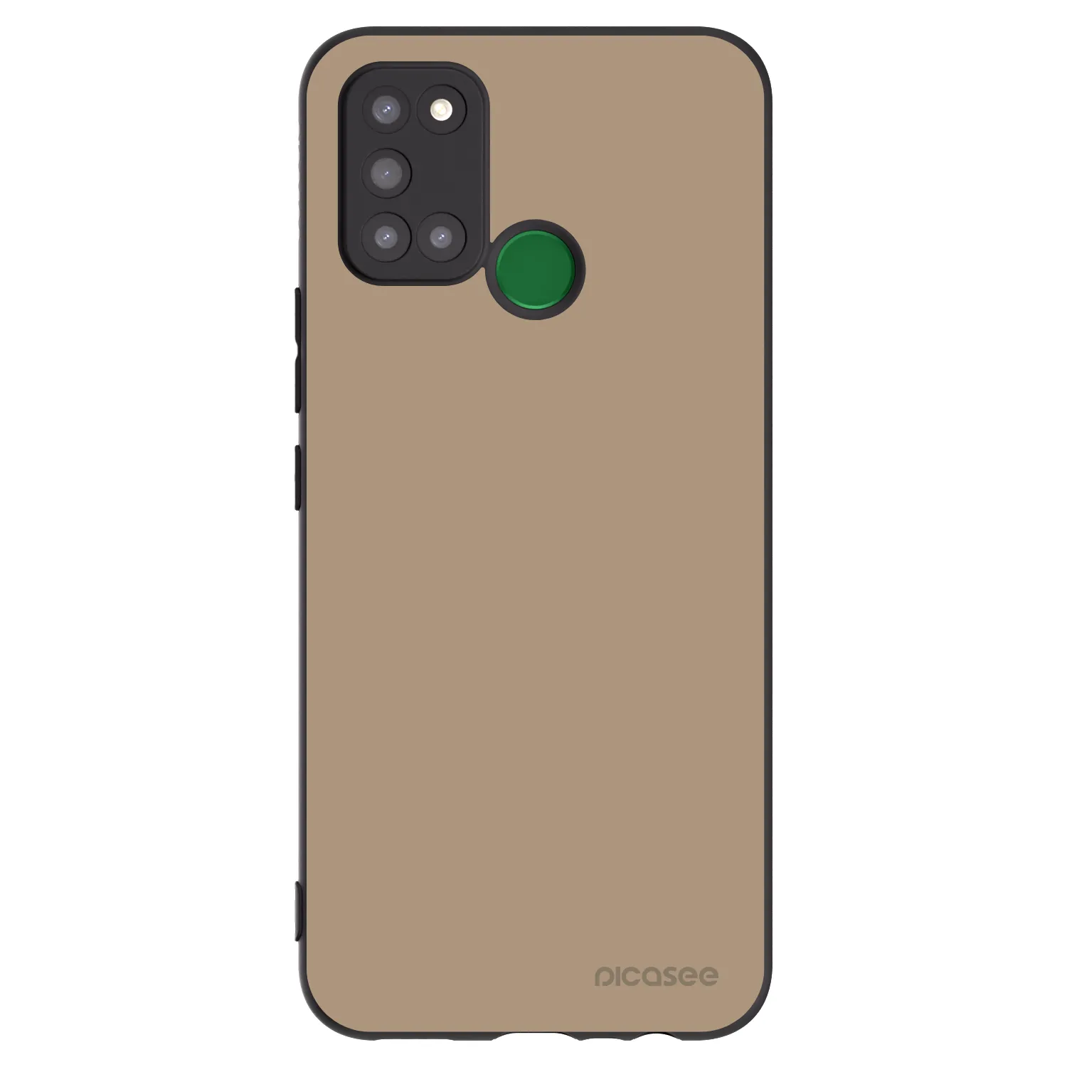 Picasee silikónový čierny obal pre Realme 7i - Soft Sand