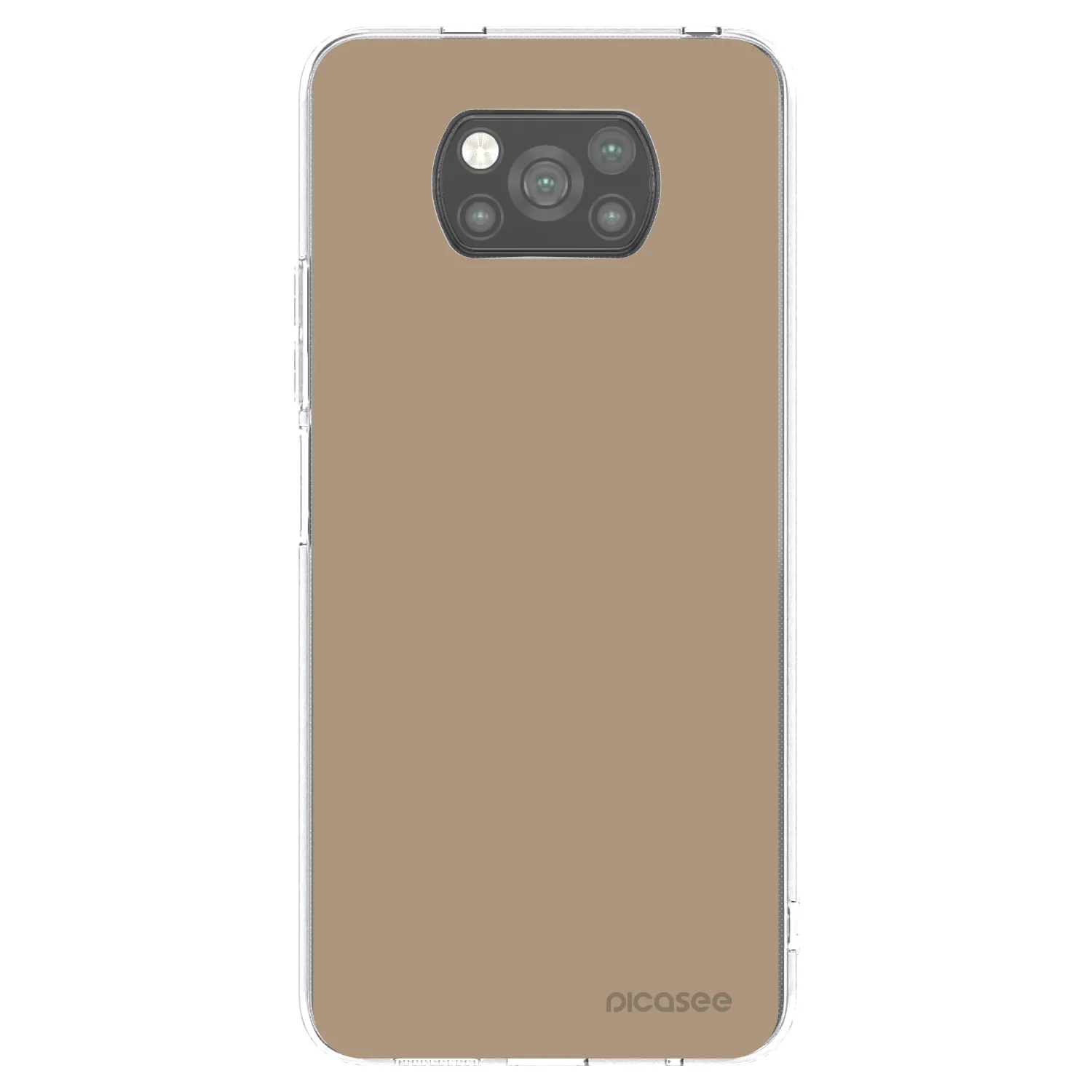 Picasee silikónový čierny obal pre Xiaomi Poco X3 Pro - Soft Sand