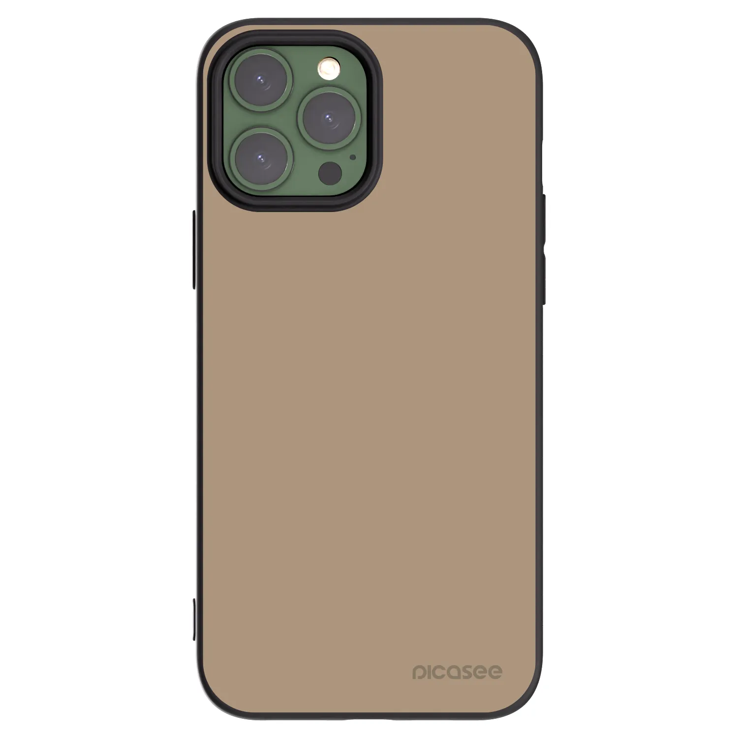 Silikónový čierny obal pre Apple iPhone 13 Pro Max - Soft Sand