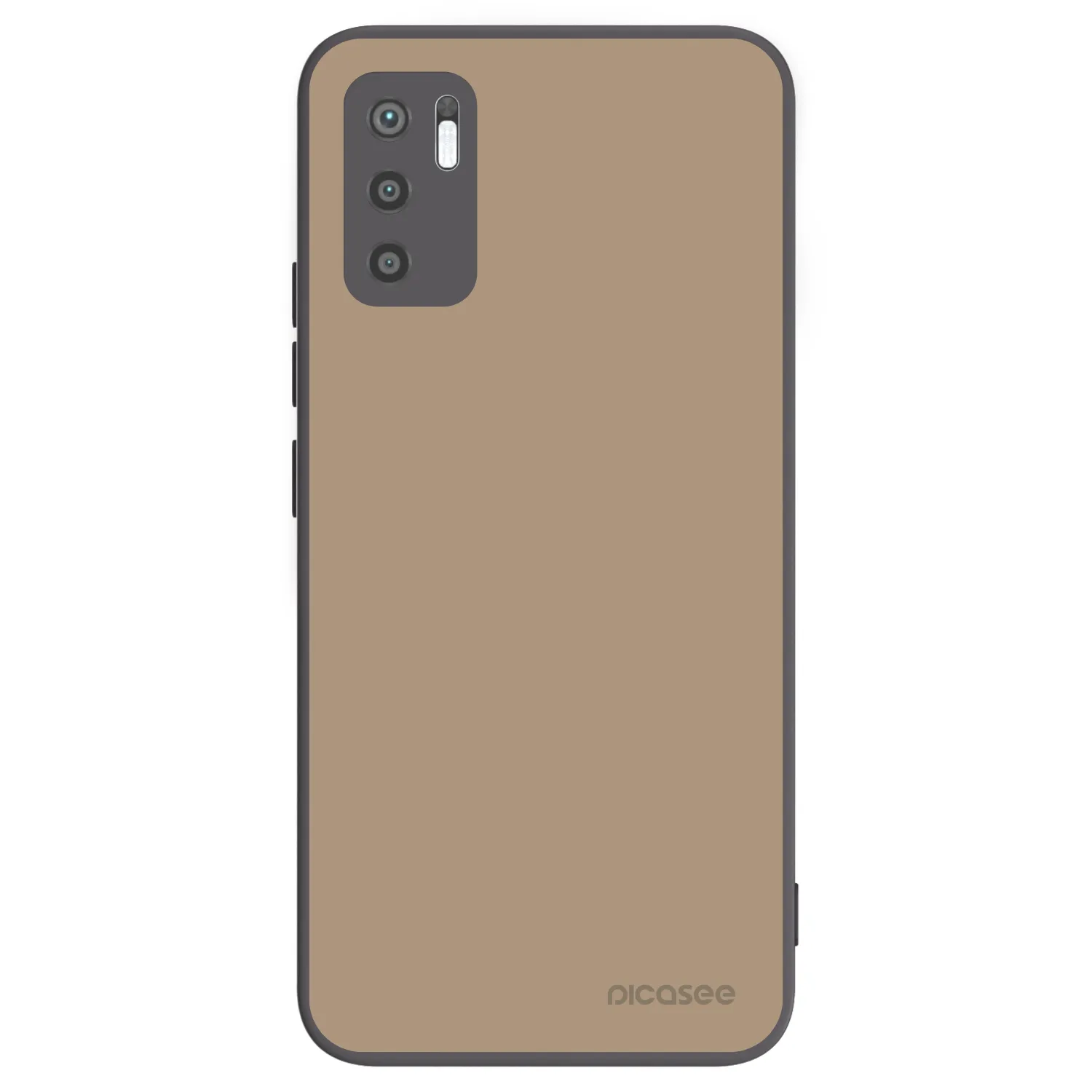 Picasee silikónový čierny obal pre Xiaomi Redmi Note 10 5G - Soft Sand