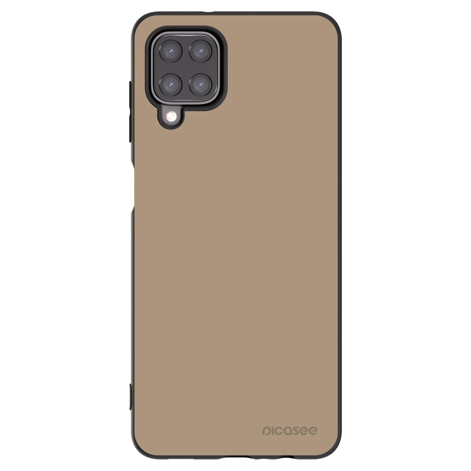 Picasee silikónový čierny obal pre Samsung Galaxy M12 M127F - Soft Sand