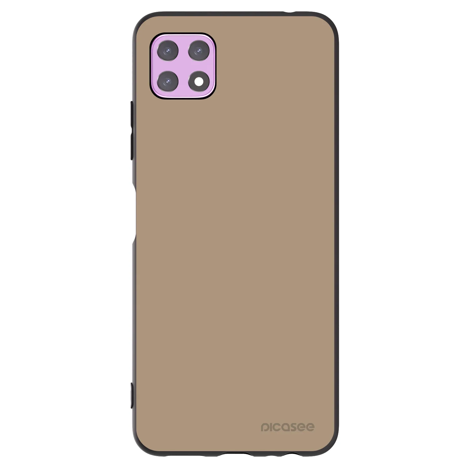 Picasee silikónový čierny obal pre Samsung Galaxy A22 A226B 5G - Soft Sand
