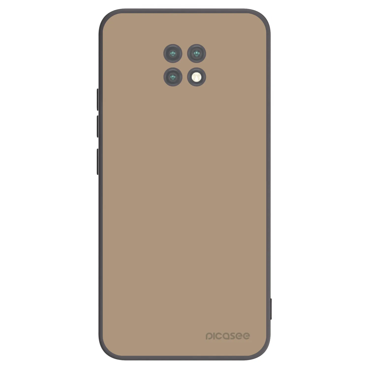 Picasee silikónový čierny obal pre Xiaomi Redmi Note 9T - Soft Sand