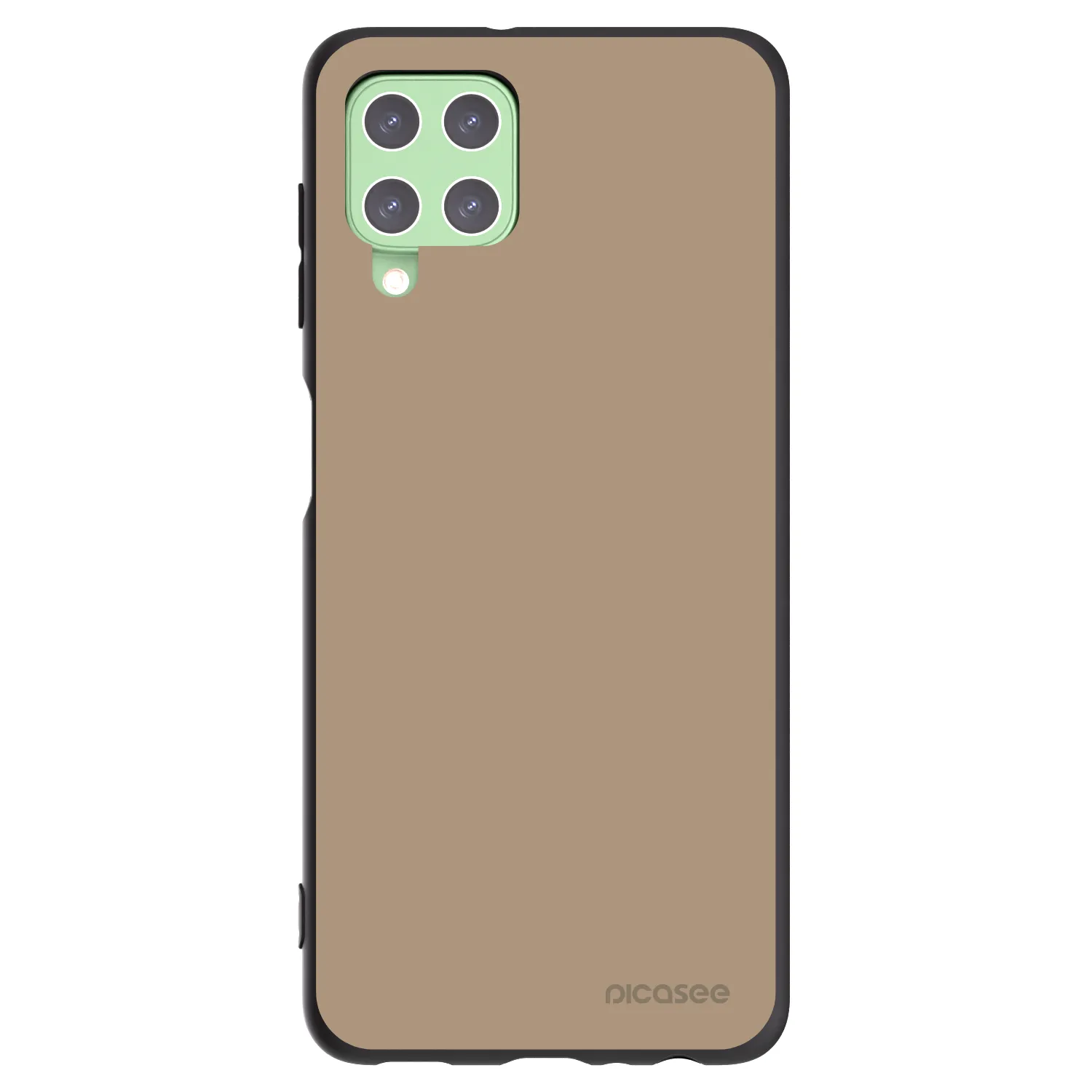 Picasee silikónový čierny obal pre Samsung Galaxy A22 A225F 4G - Soft Sand