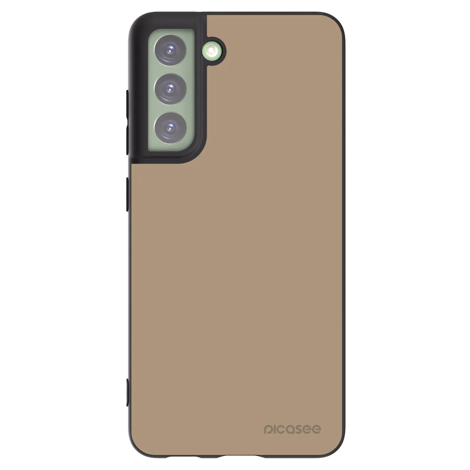 Picasee silikónový čierny obal pre Samsung Galaxy S21 FE 5G - Soft Sand