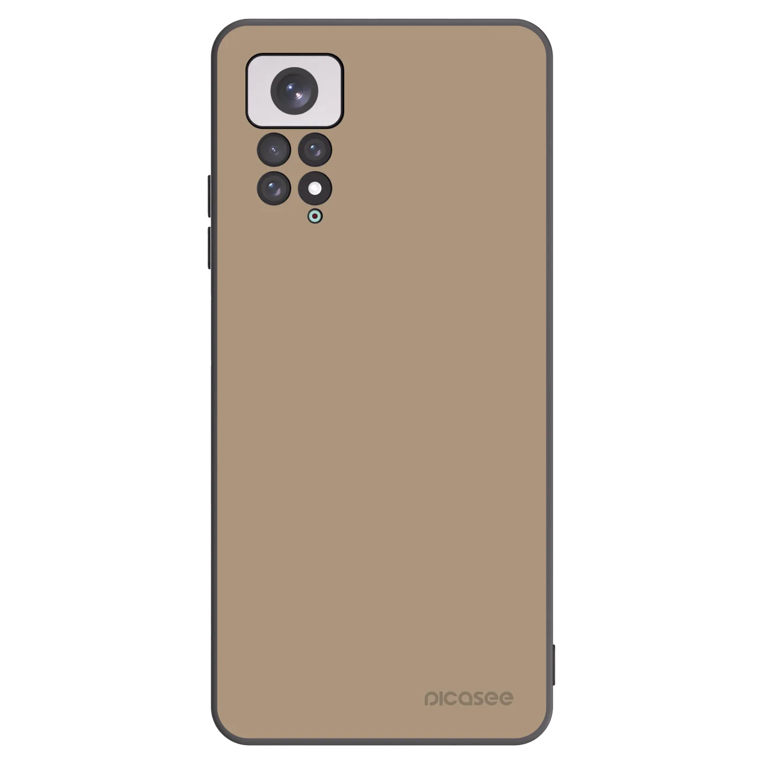 Picasee silikónový čierny obal pre Xiaomi Redmi Note 11 - Soft Sand