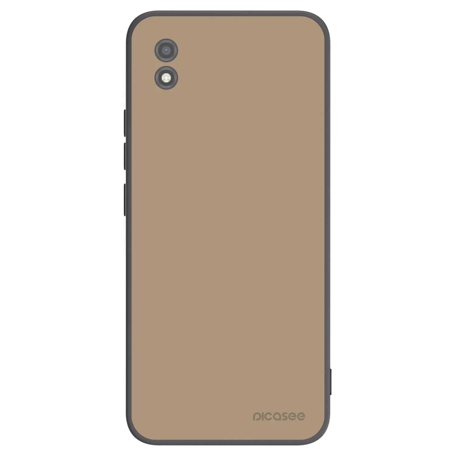 Picasee silikónový čierny obal pre Realme C11 (2021) - Soft Sand