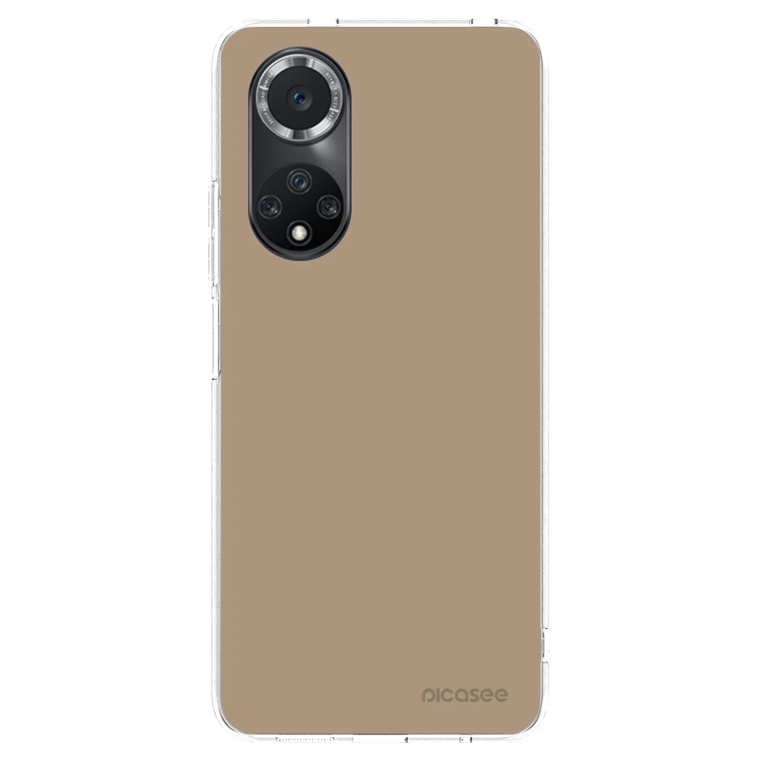 Picasee silikónový prehľadný obal pre Huawei Nova 9 SE - Soft Sand
