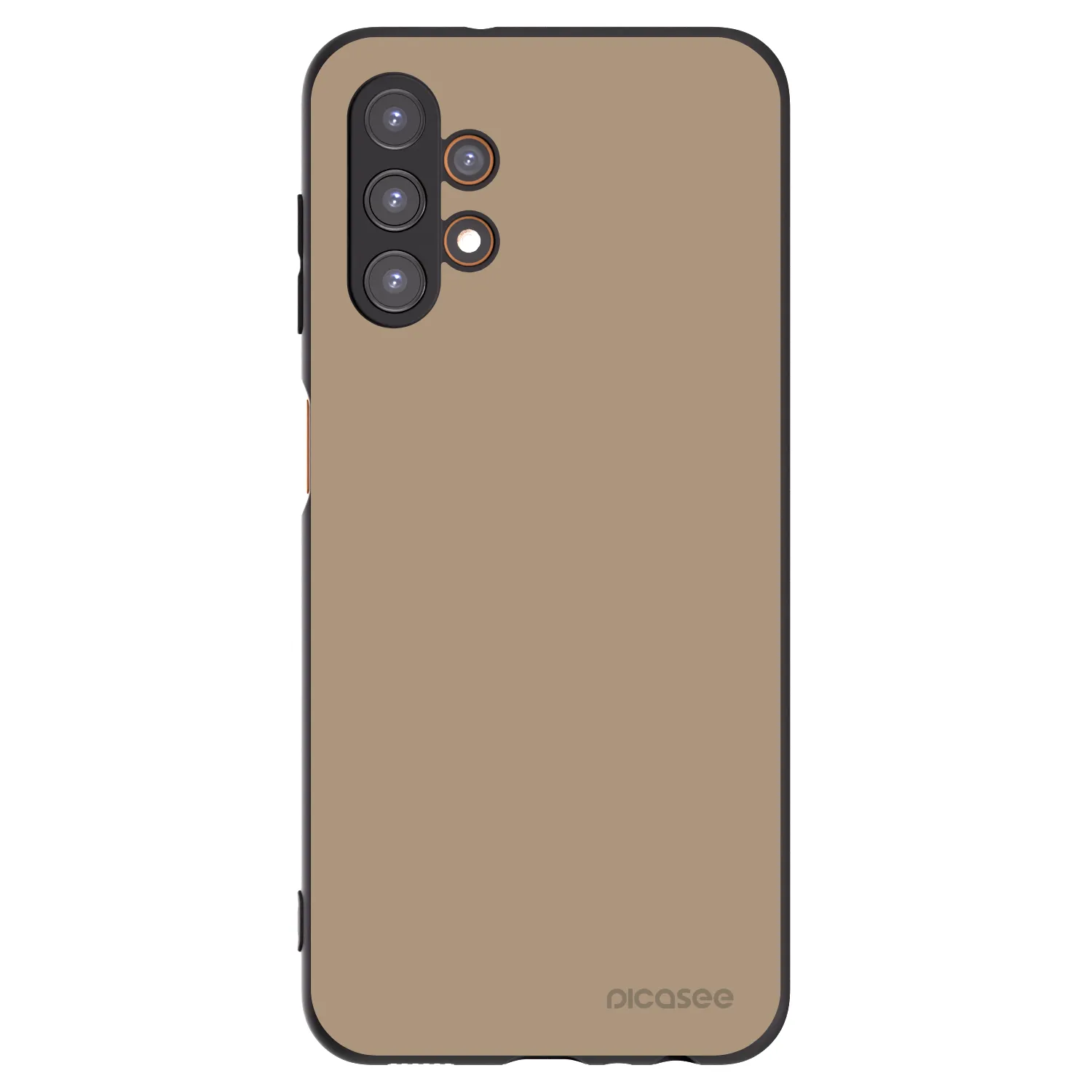 Picasee silikónový čierny obal pre Samsung Galaxy A13 4G A135 - Soft Sand