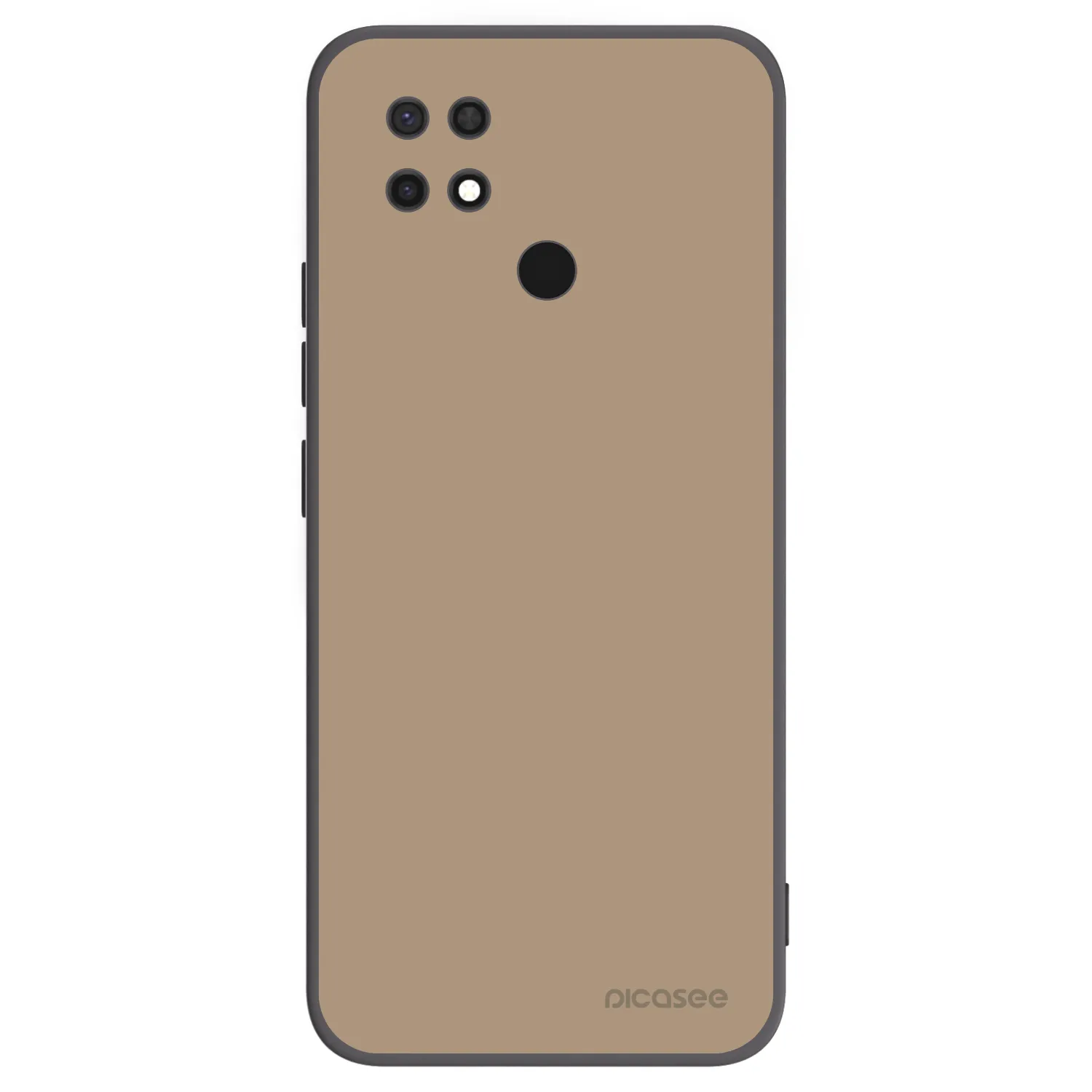 Picasee silikónový čierny obal pre Xiaomi Redmi 10C - Soft Sand