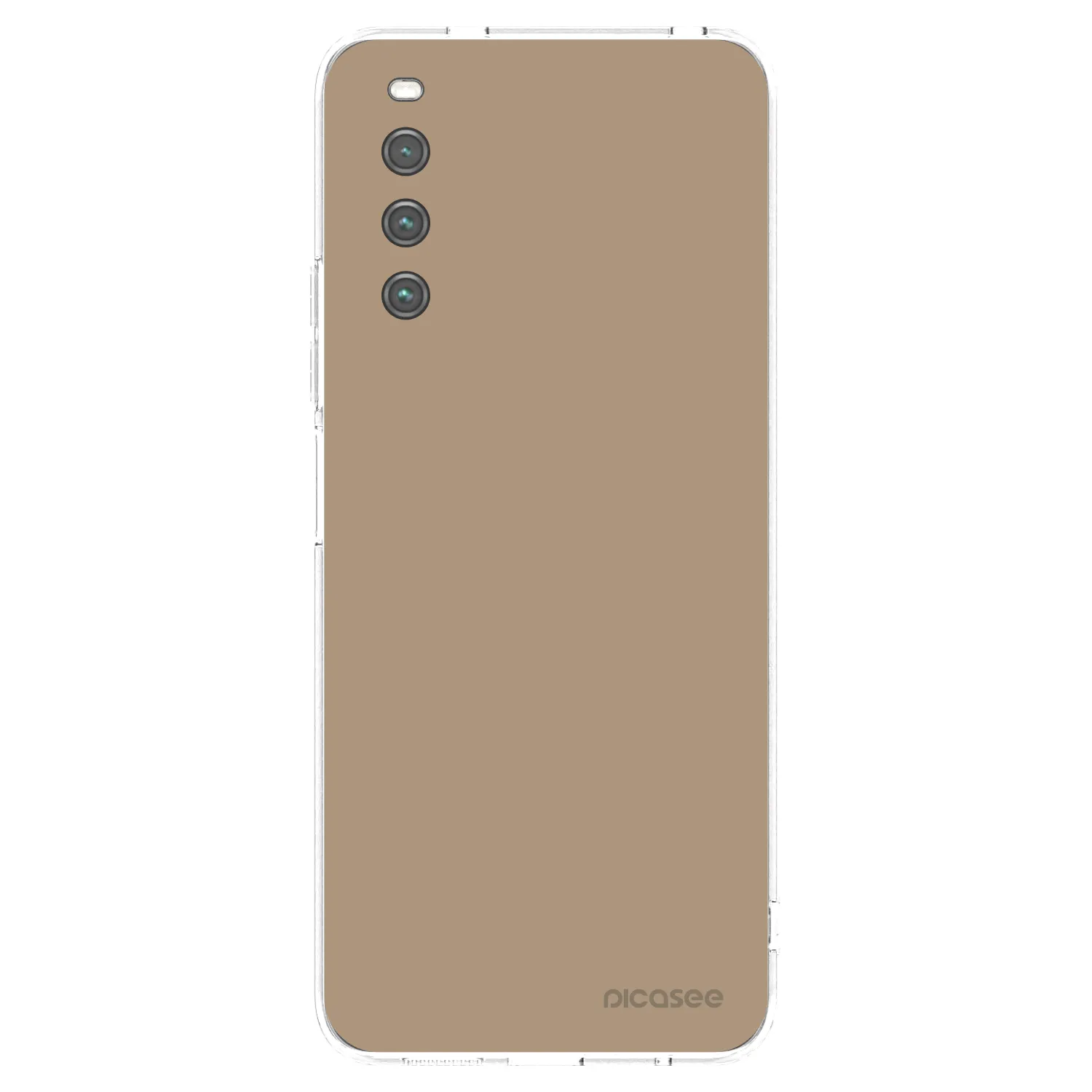 Picasee silikónový prehľadný obal pre Sony Xperia 10 IV 5G - Soft Sand