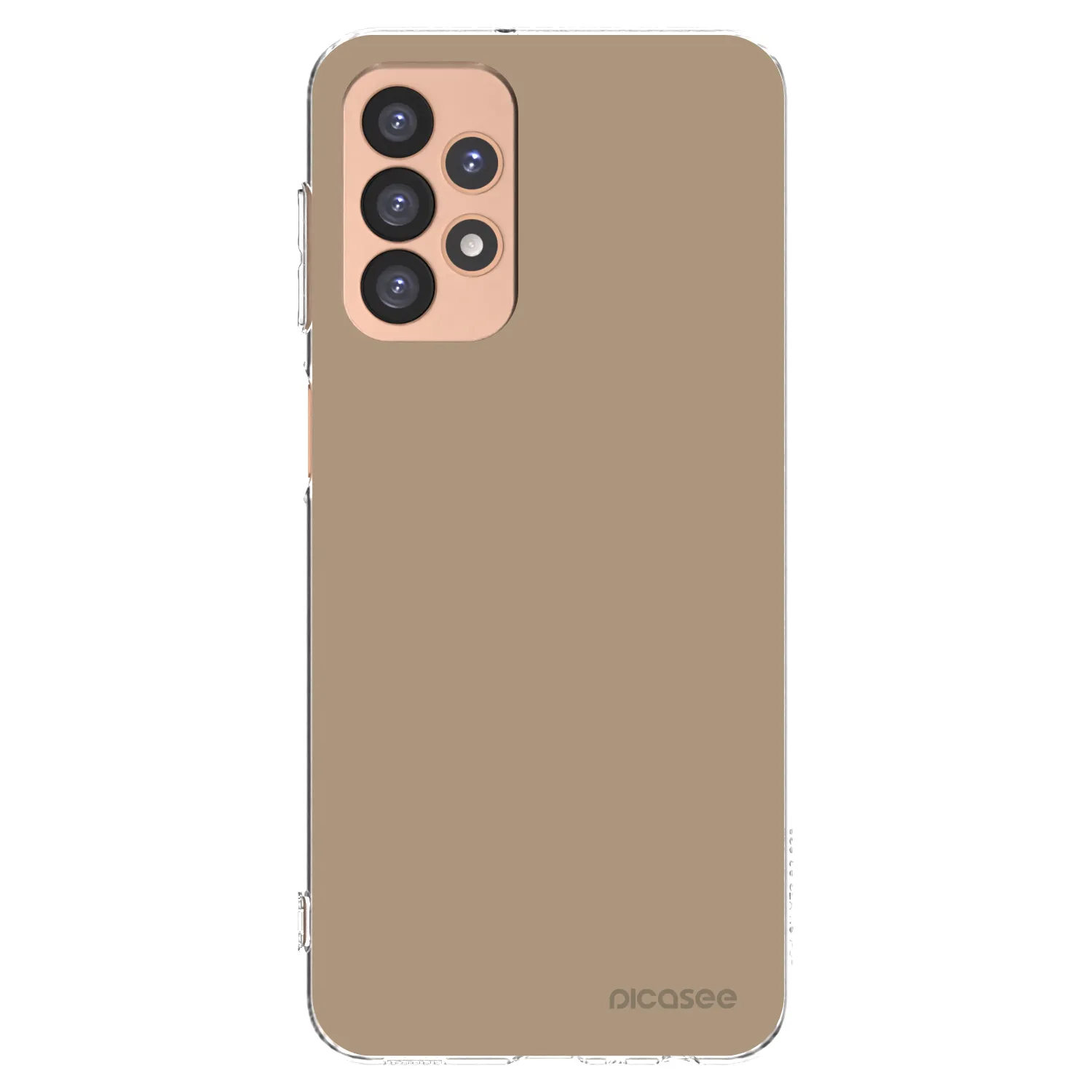 Silikónový prehľadný obal pre Samsung Galaxy A23 A236B 5G - Soft Sand