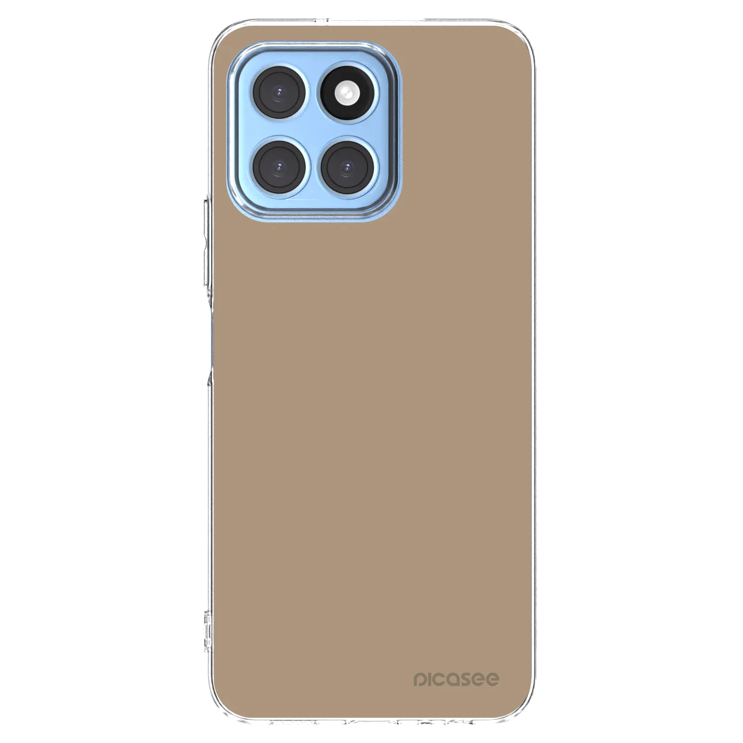 Picasee silikónový prehľadný obal pre Honor X8 5G - Soft Sand