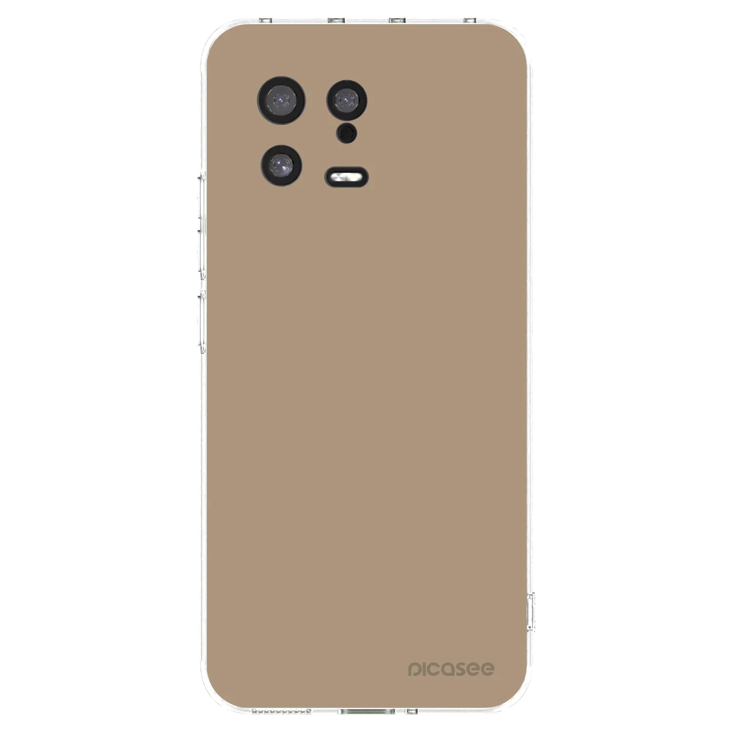 Picasee silikónový prehľadný obal pre Xiaomi 13 - Soft Sand