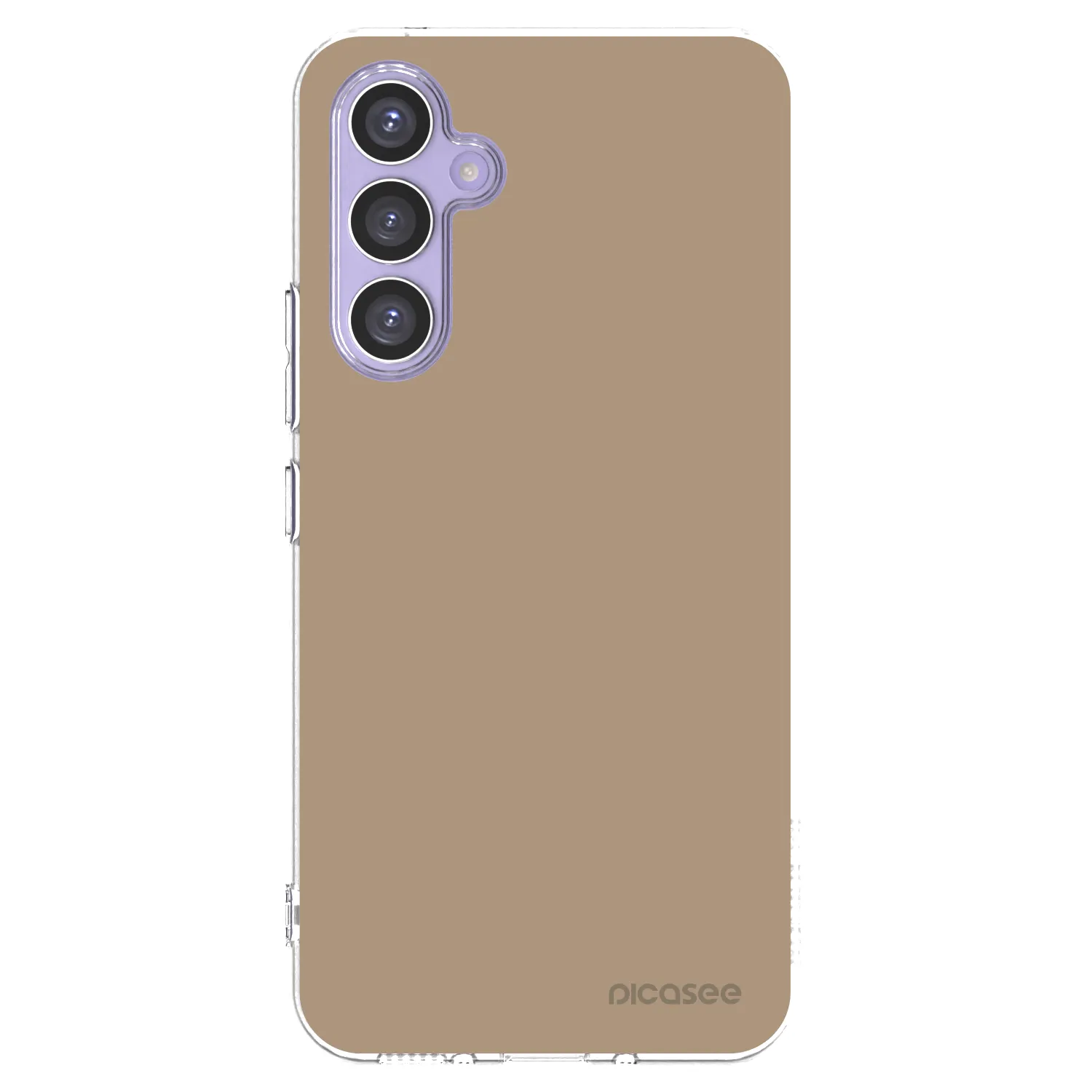 Picasee silikónový prehľadný obal pre Samsung Galaxy A54 5G A546B - Soft Sand
