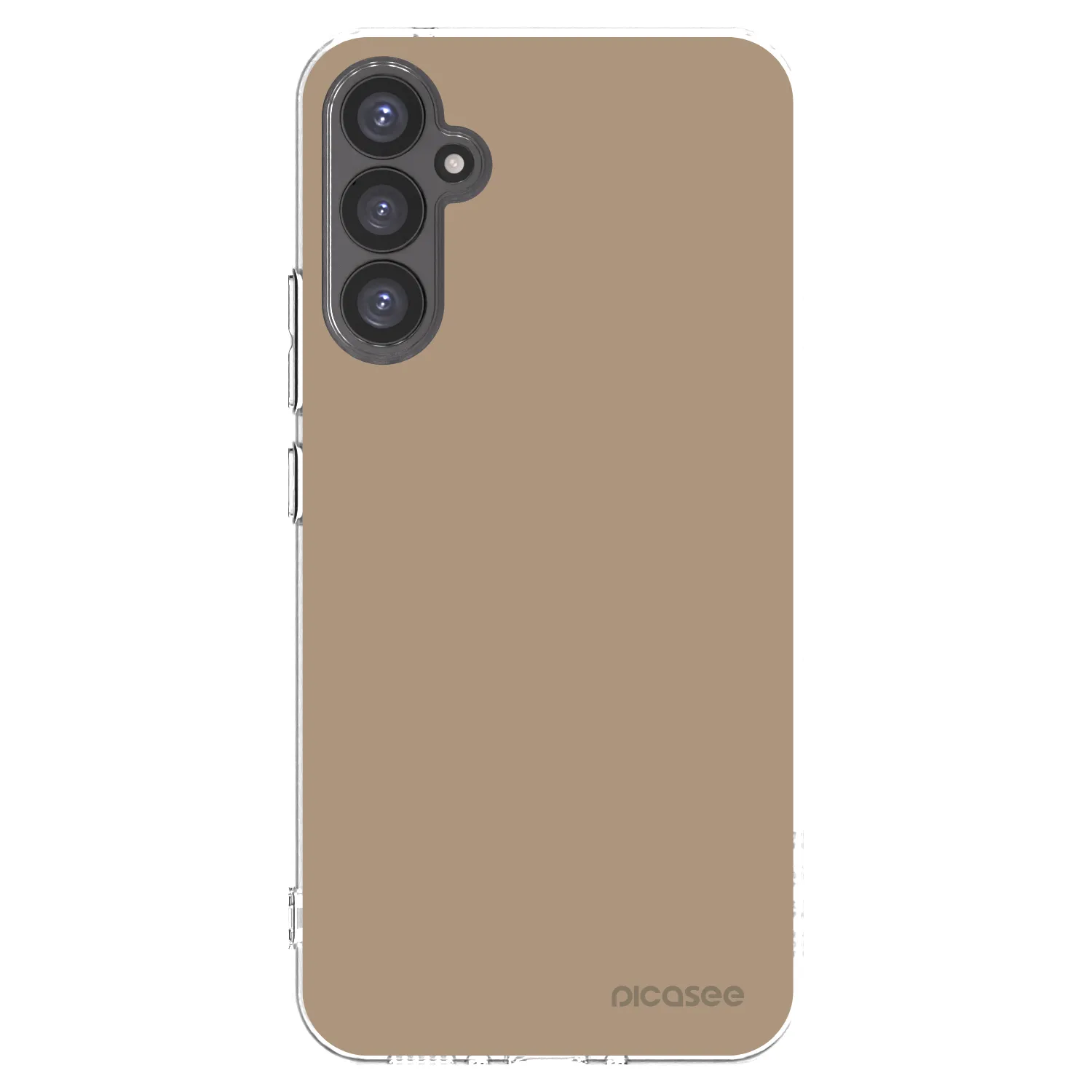 Picasee silikónový prehľadný obal pre Samsung Galaxy A34 5G A346B - Soft Sand