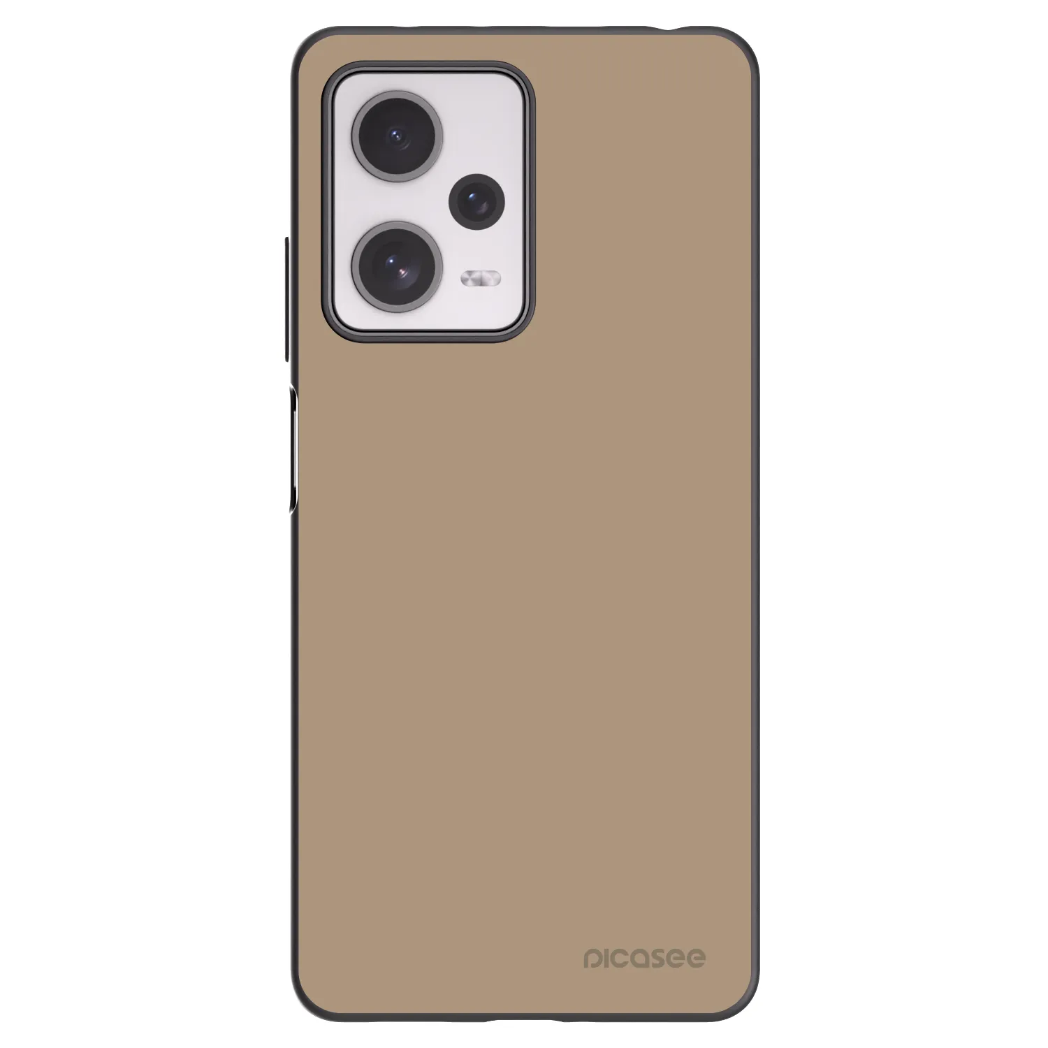 Picasee silikónový čierny obal pre Xiaomi Redmi Note 12 Pro+ 5G - Soft Sand