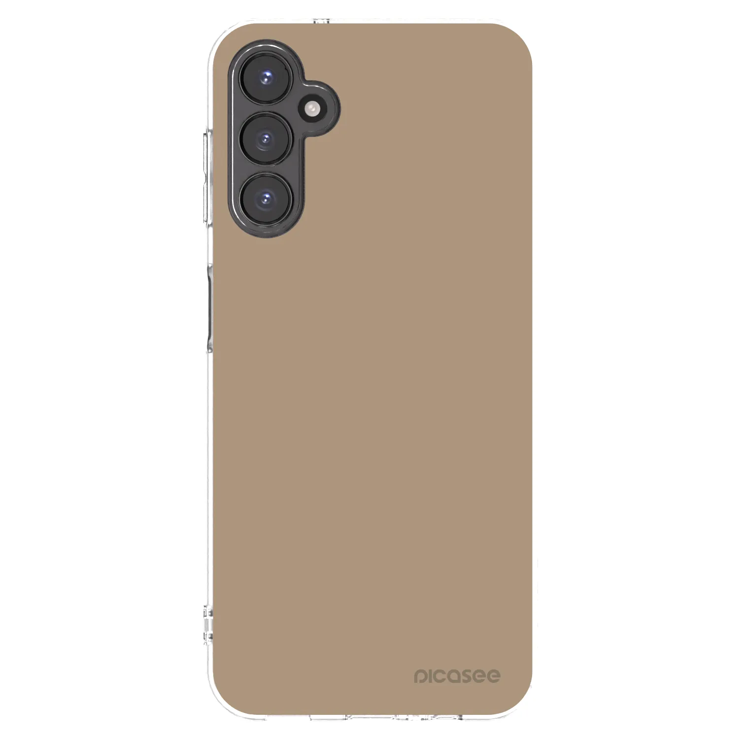 Picasee silikónový prehľadný obal pre Samsung Galaxy A14 5G A146P - Soft Sand