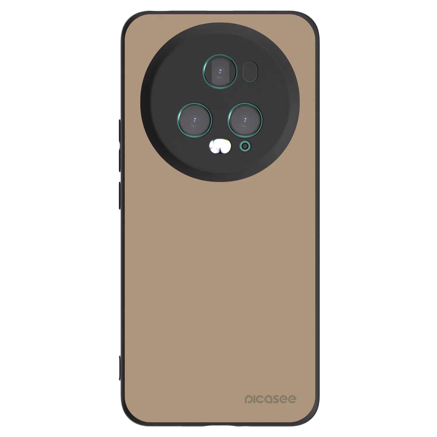 Picasee silikónový čierny obal pre Honor Magic5 Pro - Soft Sand