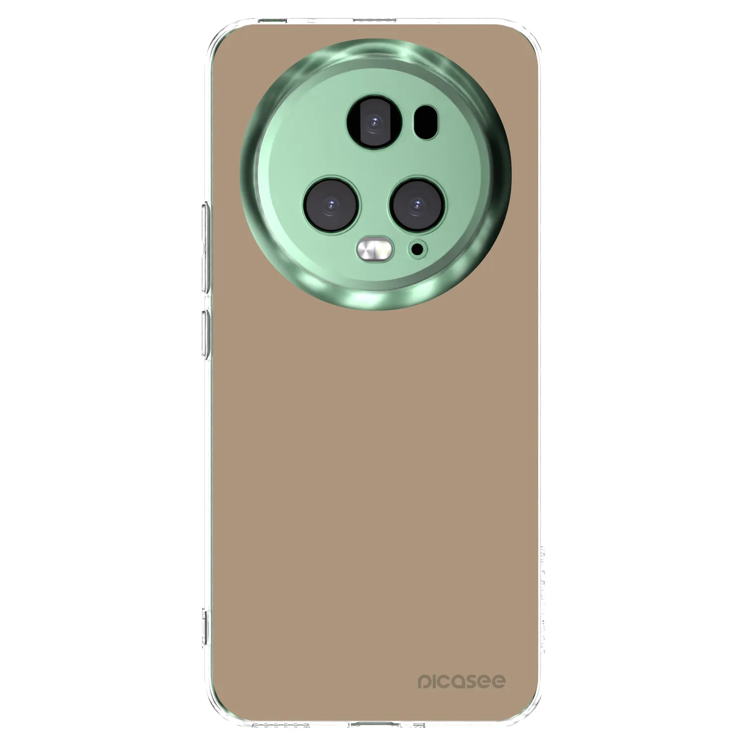 Picasee silikónový prehľadný obal pre Honor Magic5 Pro - Soft Sand