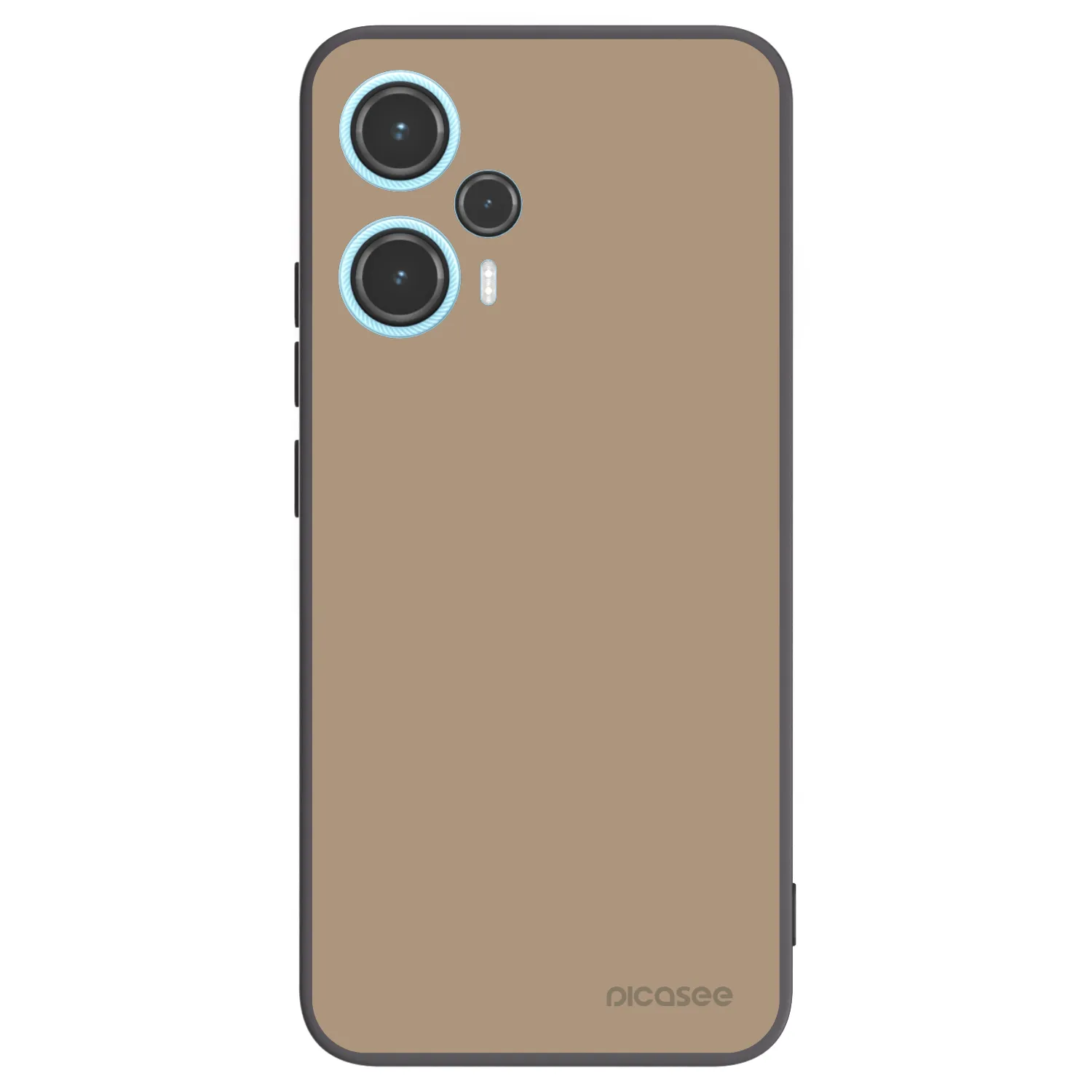 Picasee silikónový čierny obal pre Xiaomi Poco F5 - Soft Sand