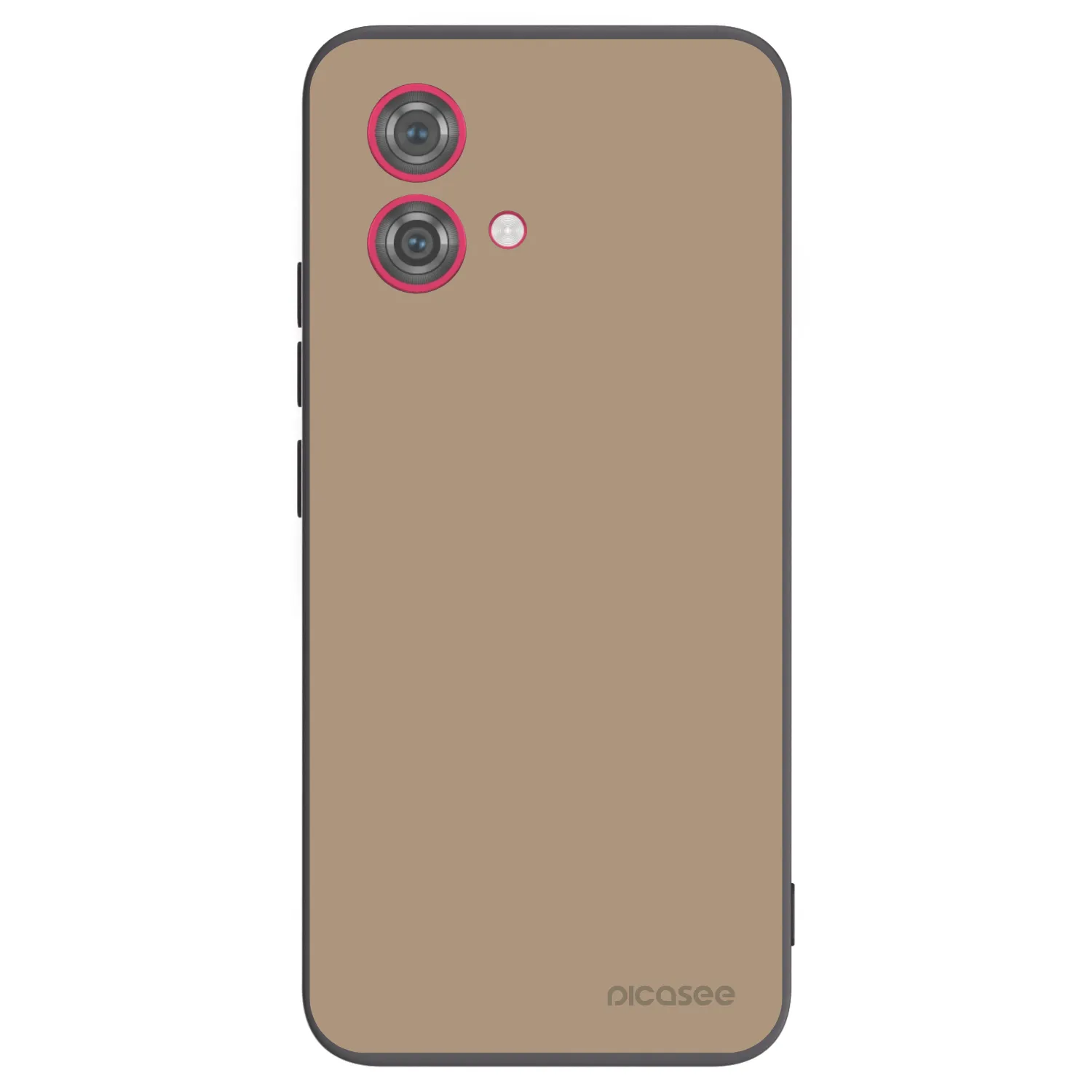 Picasee silikónový čierny obal pre Motorola Moto G84 5G - Soft Sand