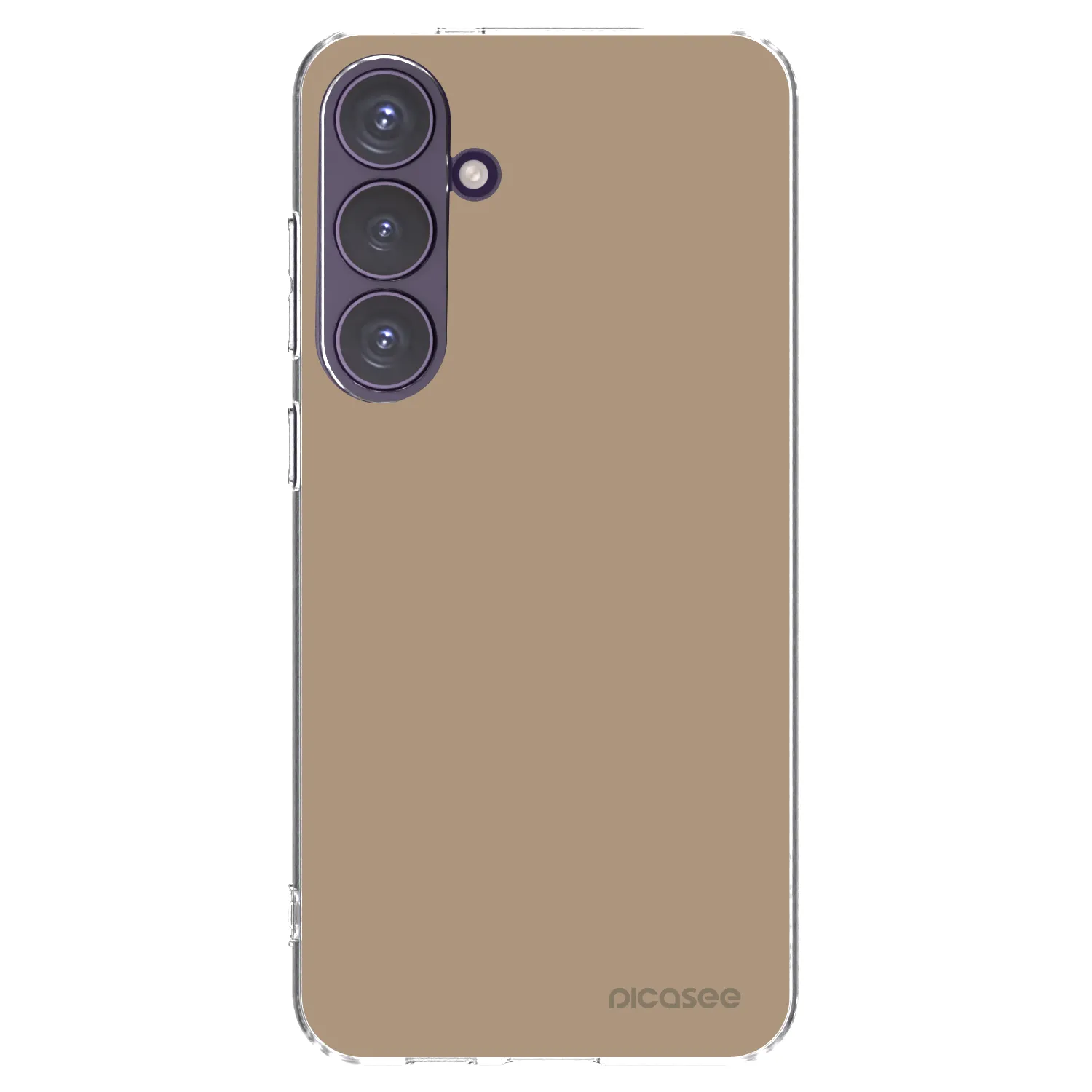 Picasee silikónový prehľadný obal pre Samsung Galaxy S24+ S926B 5G - Soft Sand