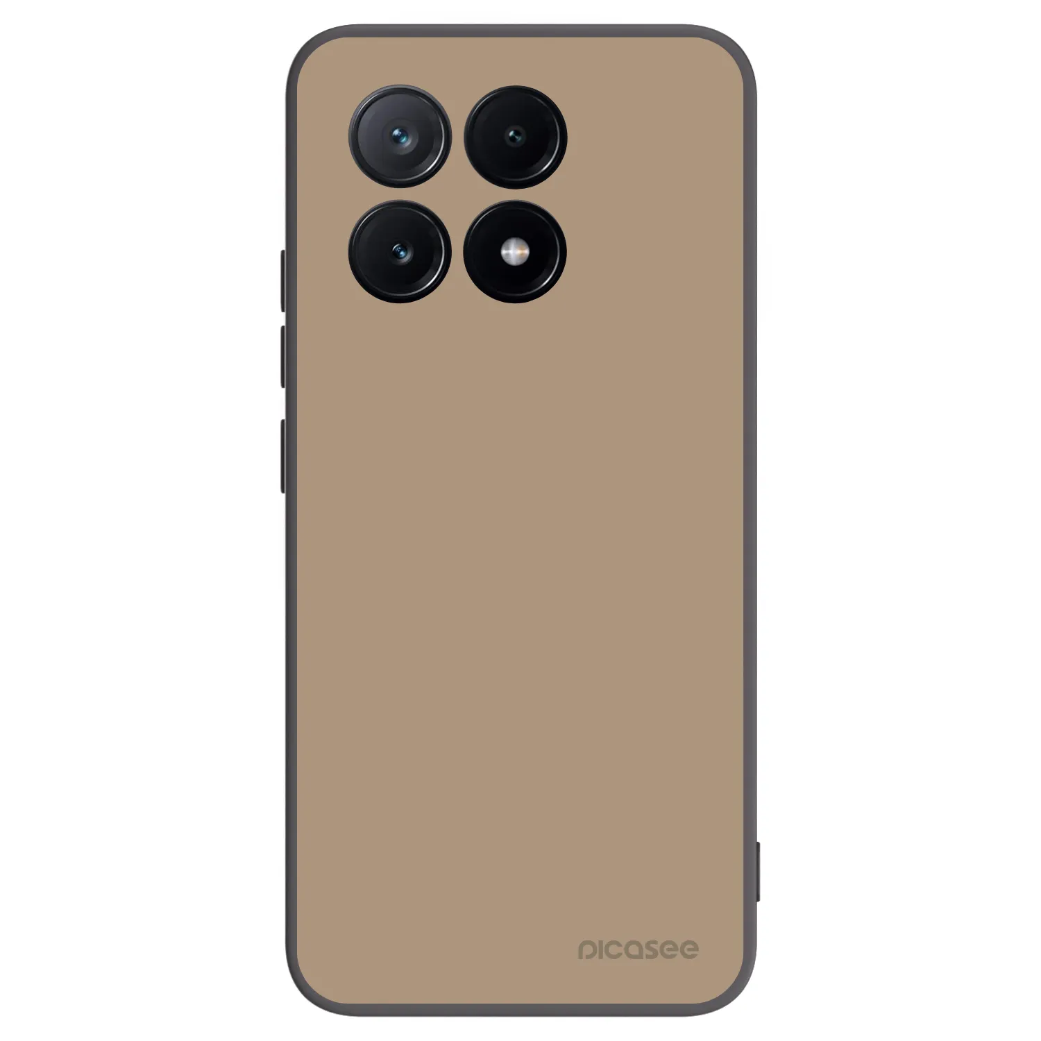 Picasee silikónový čierny obal pre Xiaomi Poco X6 Pro - Soft Sand
