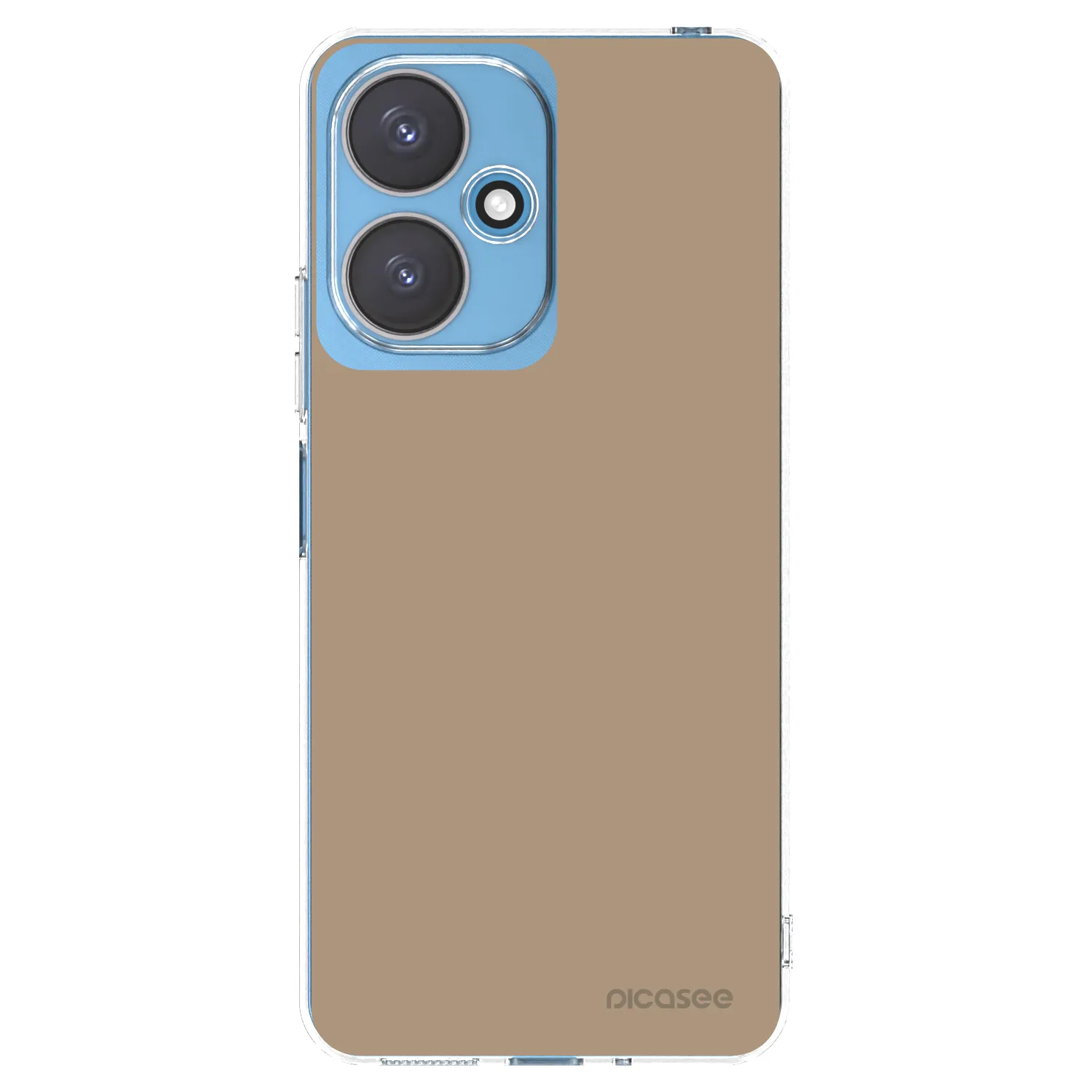 Picasee silikónový prehľadný obal pre Xiaomi Redmi 13C 5G - Soft Sand