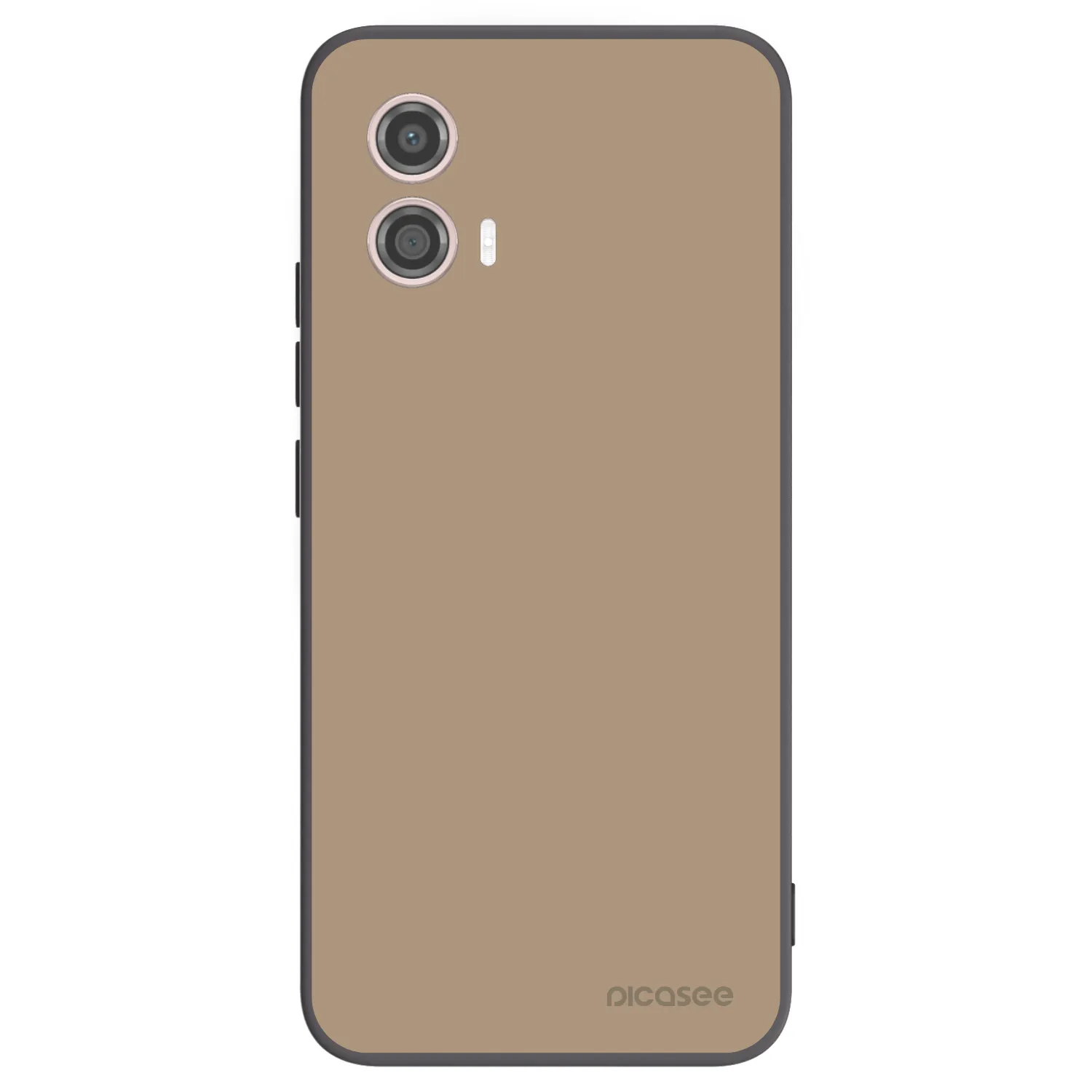 Picasee silikónový čierny obal pre Motorola Moto G53 5G - Soft Sand