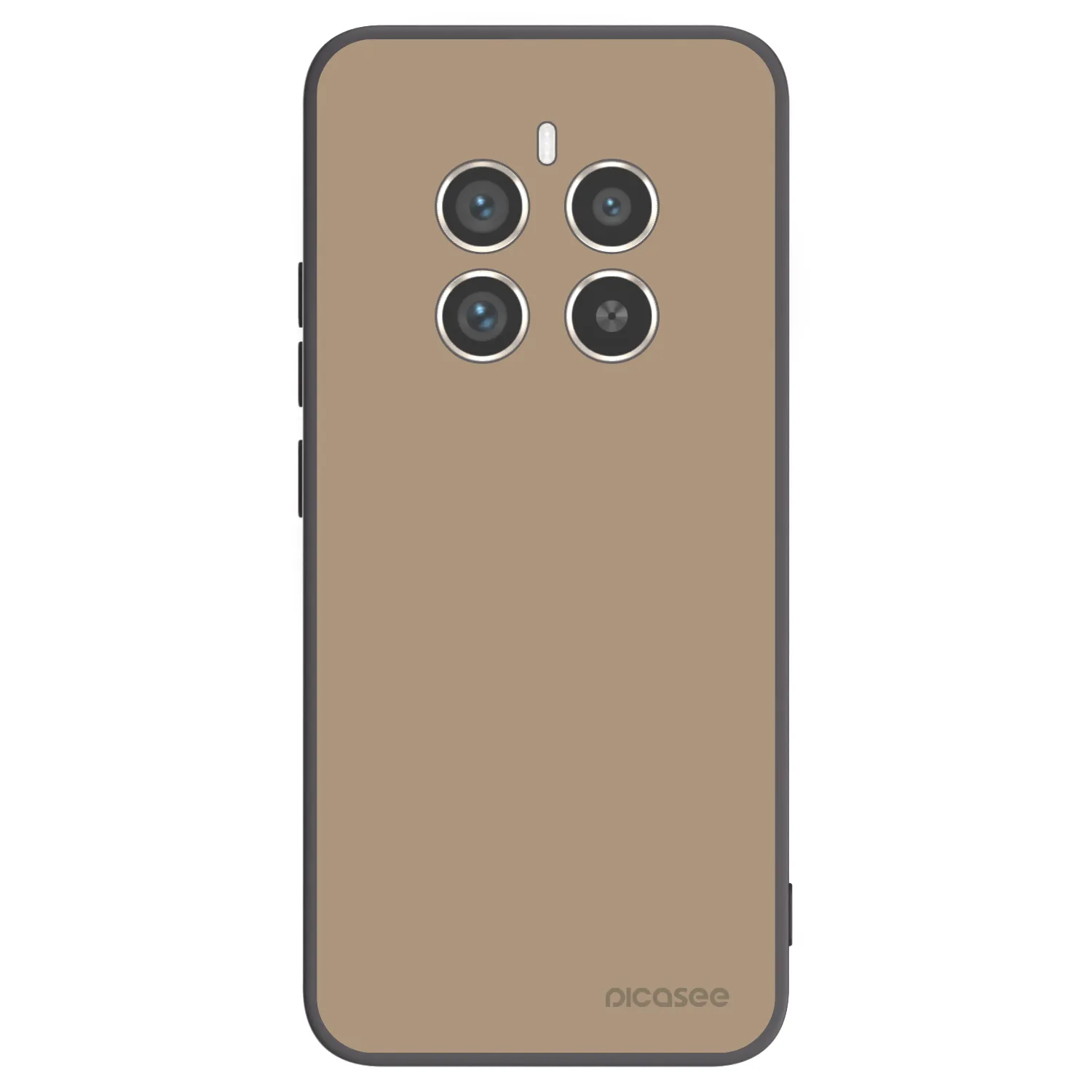 Picasee silikónový čierny obal pre Realme 12 Pro 5G - Soft Sand