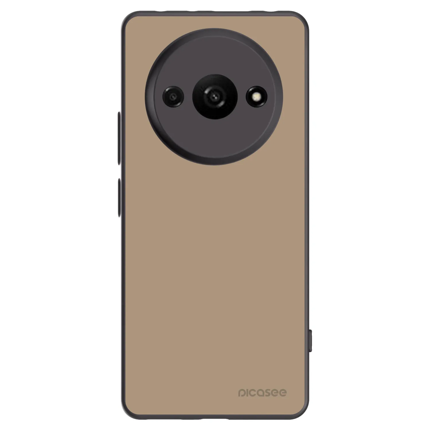 Picasee silikónový čierny obal pre Xiaomi Redmi A3 - Soft Sand