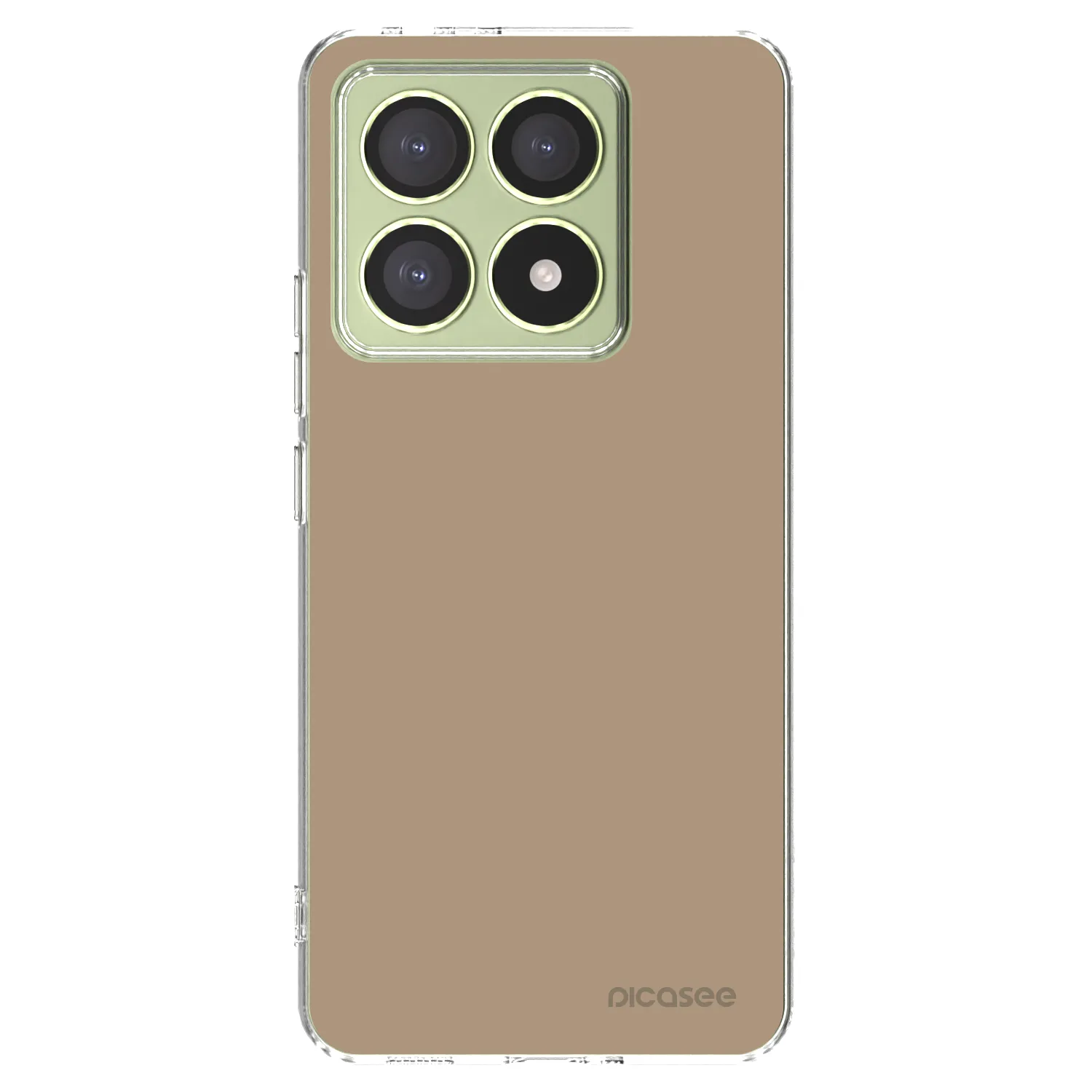 Picasee silikónový prehľadný obal pre Xiaomi 14T - Soft Sand