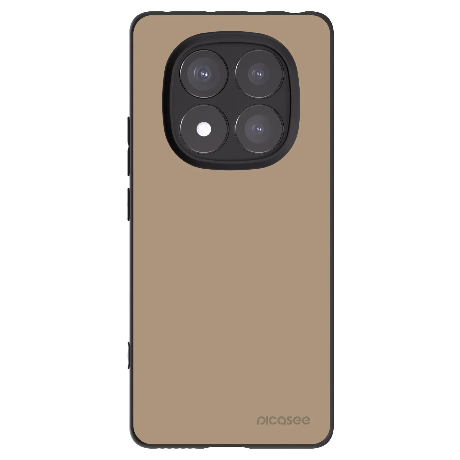 Picasee silikónový čierny obal pre Xiaomi Redmi Note 14 Pro 5G - Soft Sand