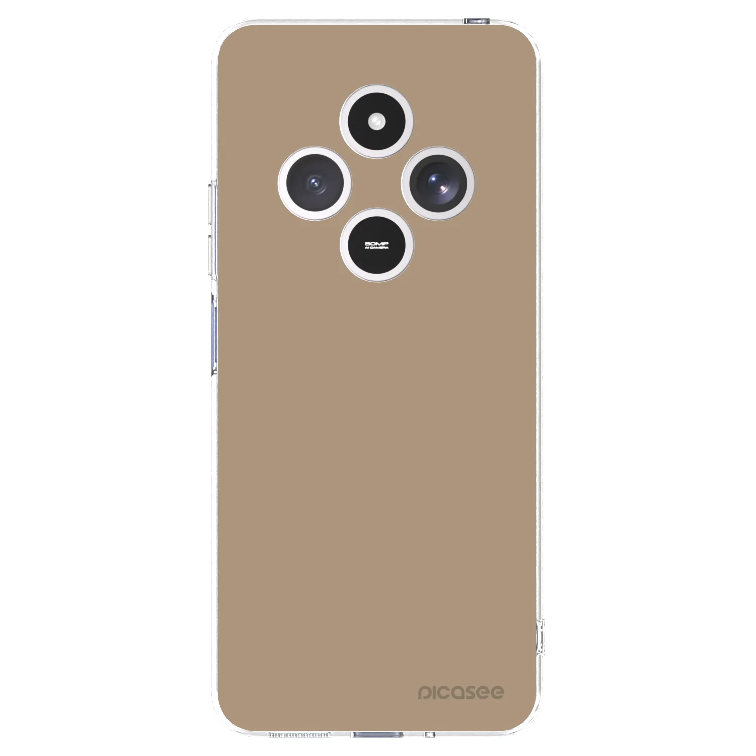 Picasee silikónový prehľadný obal pre Xiaomi Redmi 14C - Soft Sand