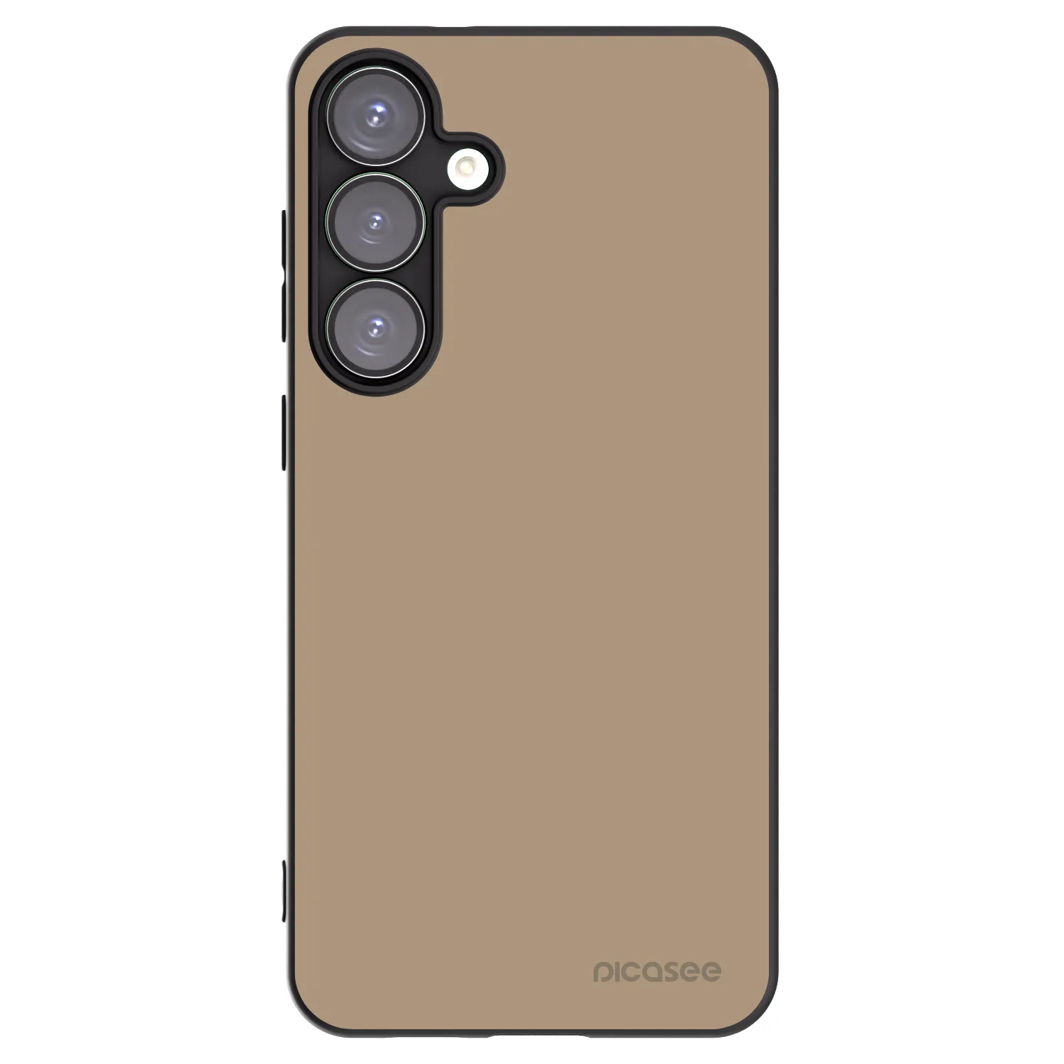Picasee silikónový čierny obal pre Samsung Galaxy S25+ 5G - Soft Sand
