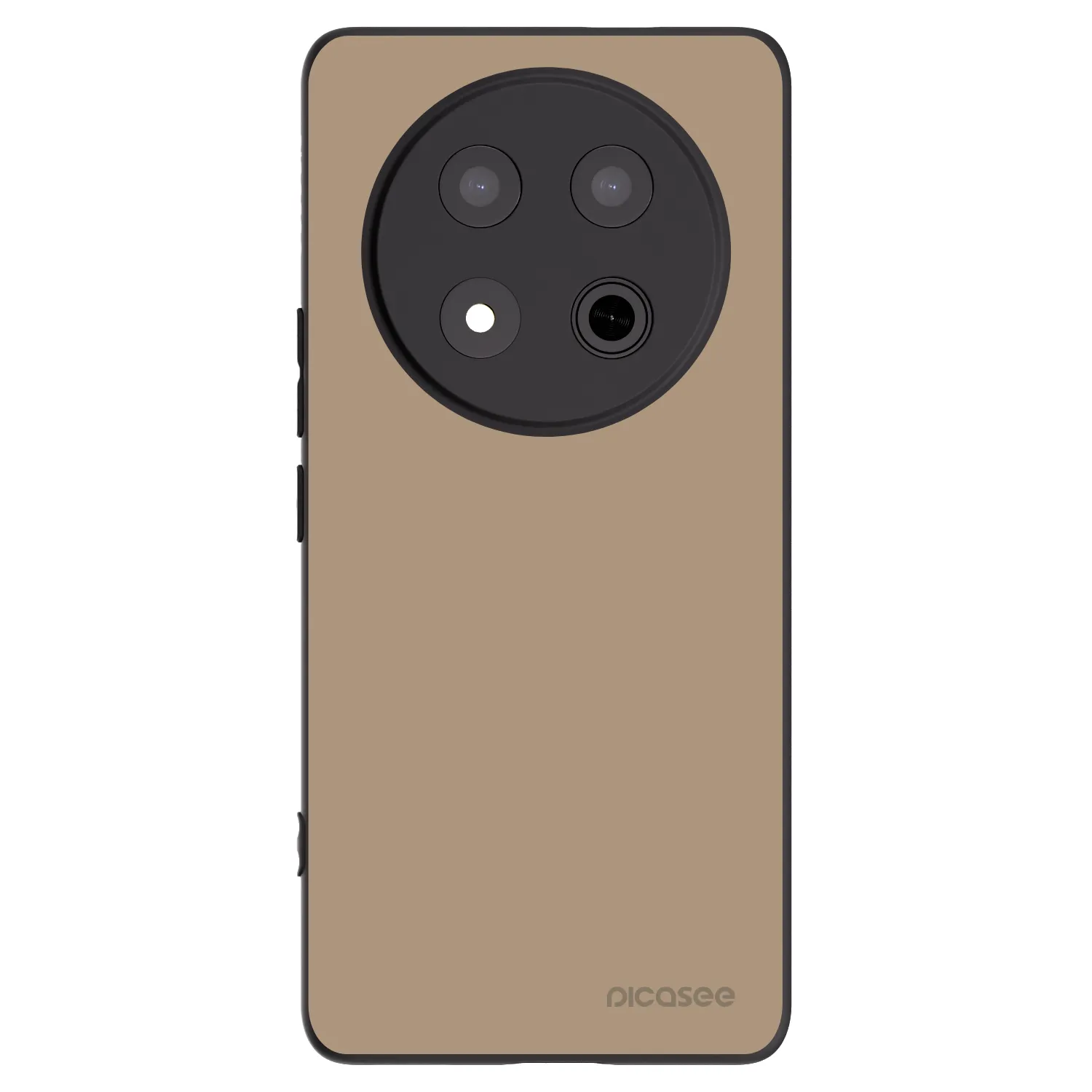 Picasee silikónový čierny obal pre Honor Magic7 Lite 5G - Soft Sand