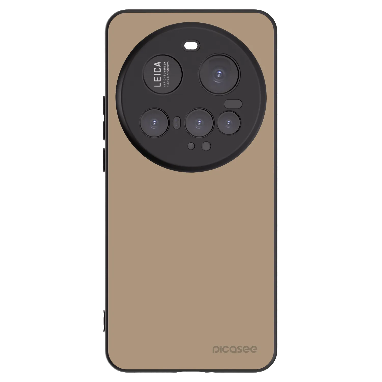 Picasee silikónový čierny obal pre Xiaomi 15 Ultra - Soft Sand