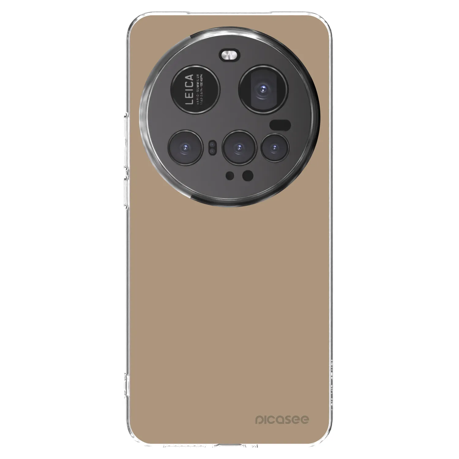 Picasee silikónový prehľadný obal pre Xiaomi 15 Ultra - Soft Sand