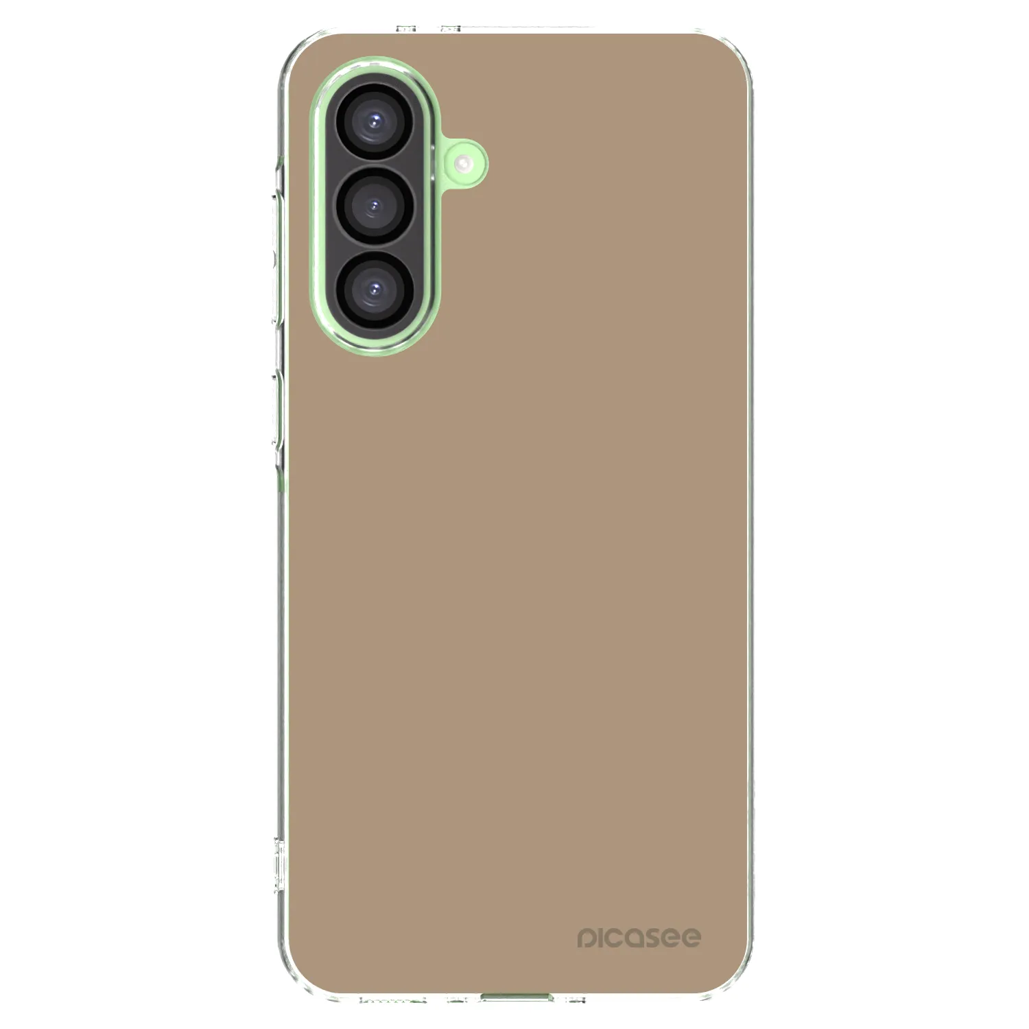 Picasee silikónový prehľadný obal pre Samsung Galaxy A26 5G A266B - Soft Sand