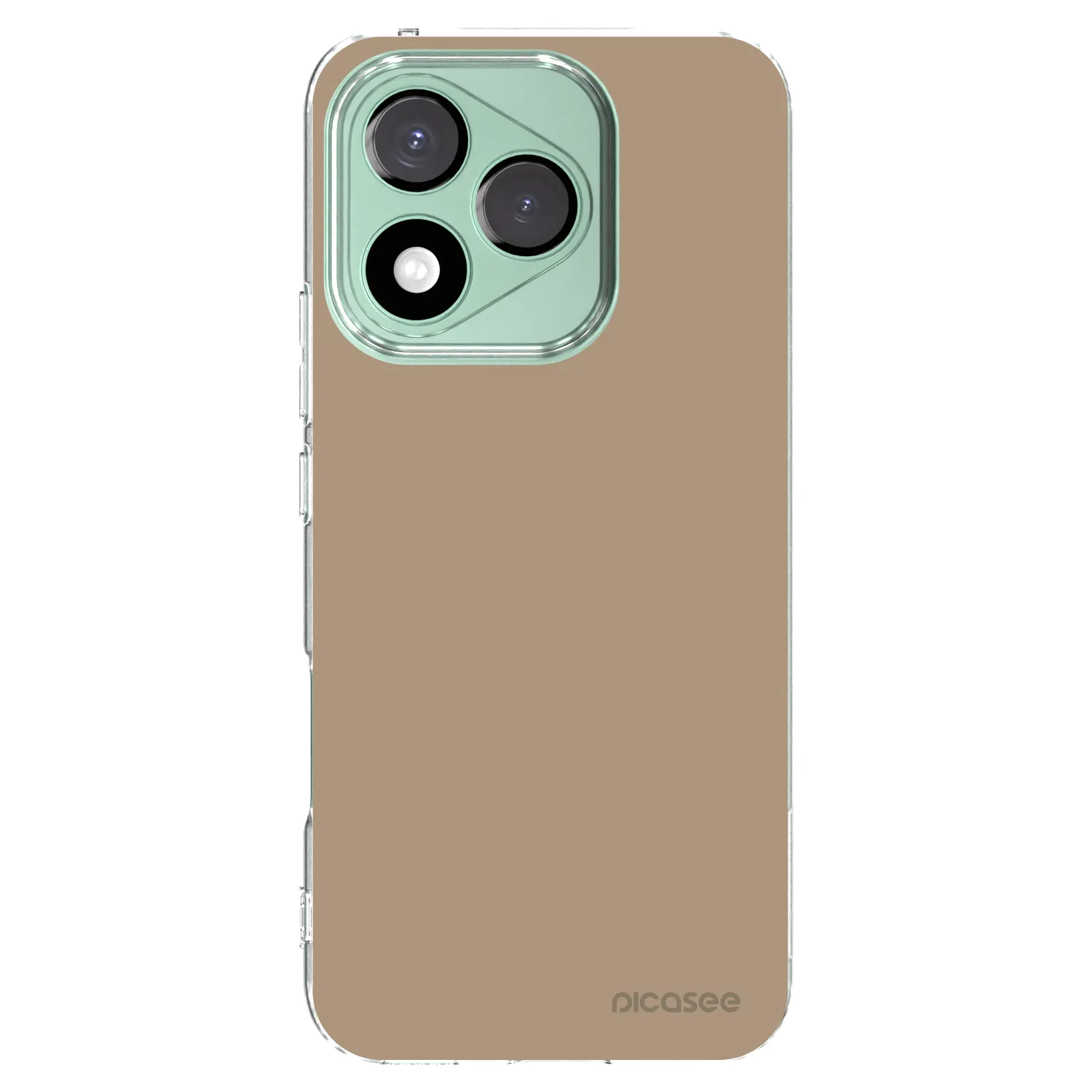 Picasee silikónový prehľadný obal pre Honor 400 Lite 5G - Soft Sand