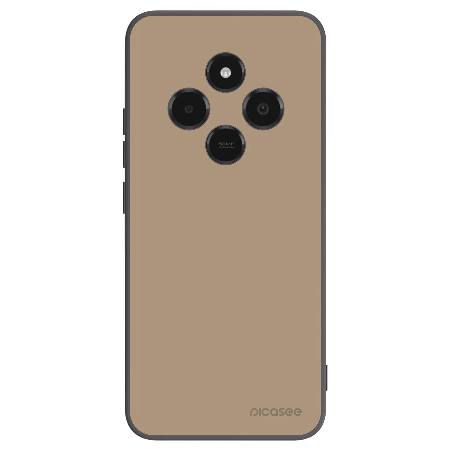 Picasee silikónový čierny obal pre Xiaomi Poco C75 - Soft Sand