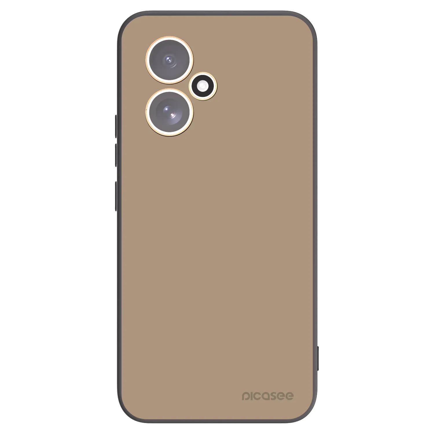 Picasee silikónový čierny obal pre Honor 400 5G - Soft Sand