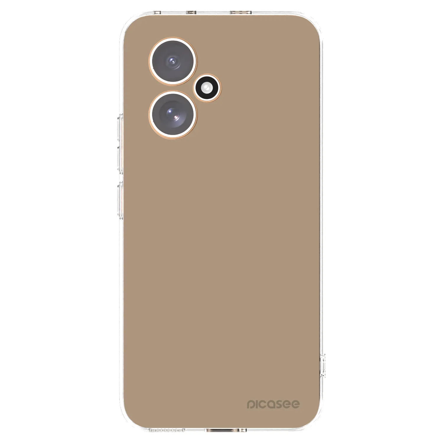 Picasee silikónový prehľadný obal pre Honor 400 5G - Soft Sand