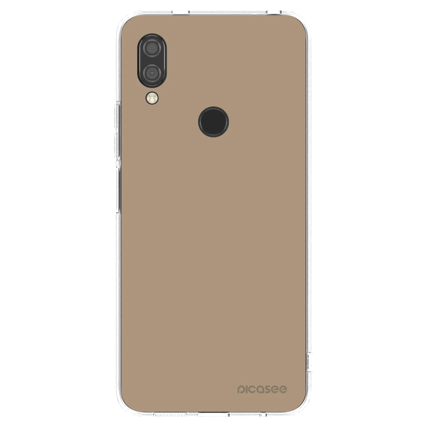 Picasee silikónový prehľadný obal pre Xiaomi Redmi 7 - Soft Sand