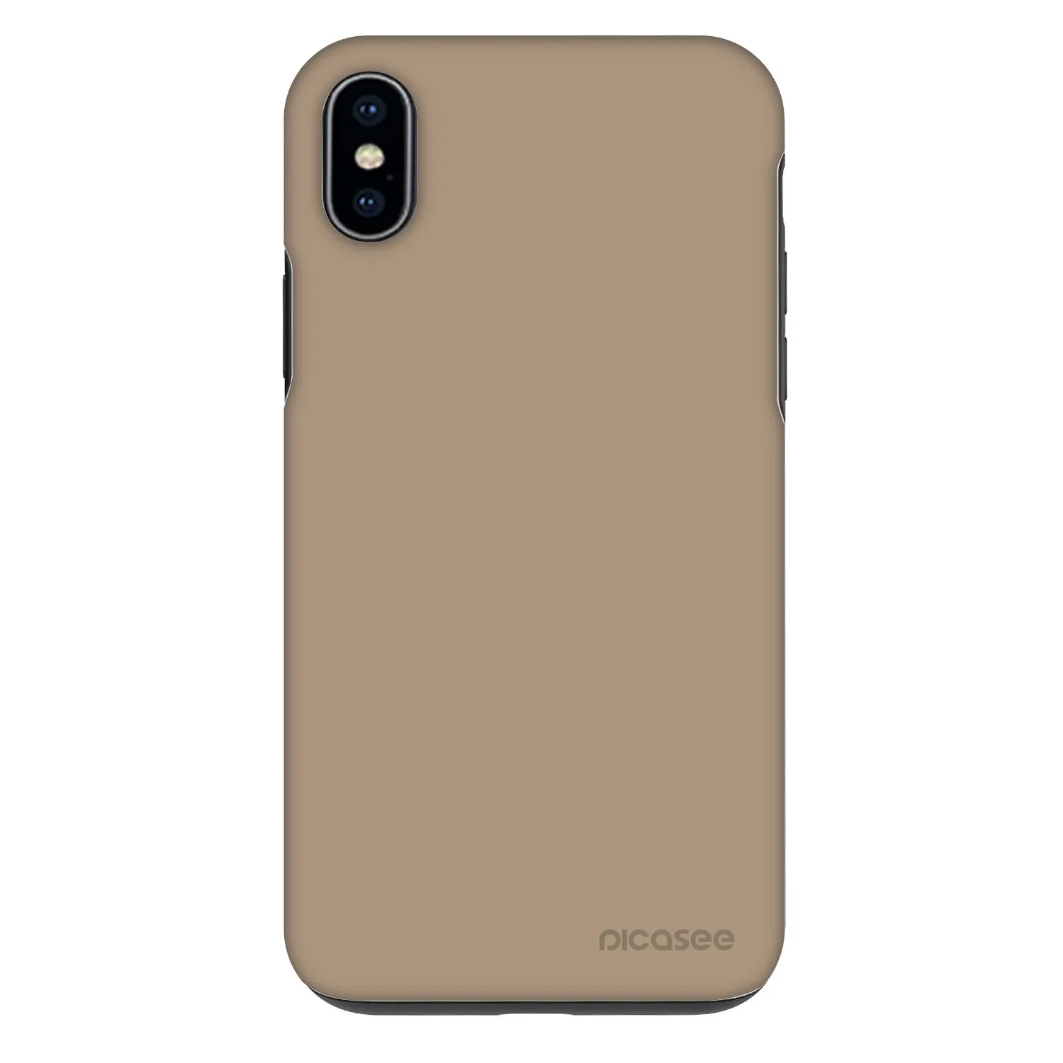 Picasee Fashion Case pre Apple iPhone XS Max - Soft Sand