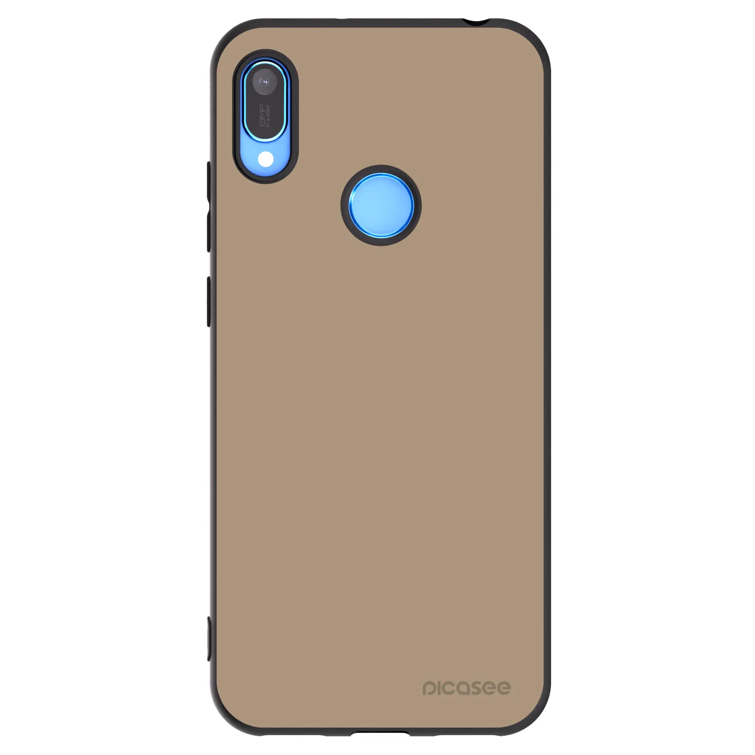 Picasee silikónový čierny obal pre Huawei Y6 2019 - Soft Sand